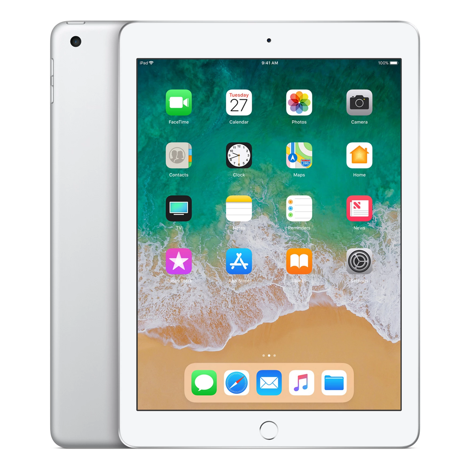 iPad 2018 Wi-Fi 128Gb Silver (MR7K2)
