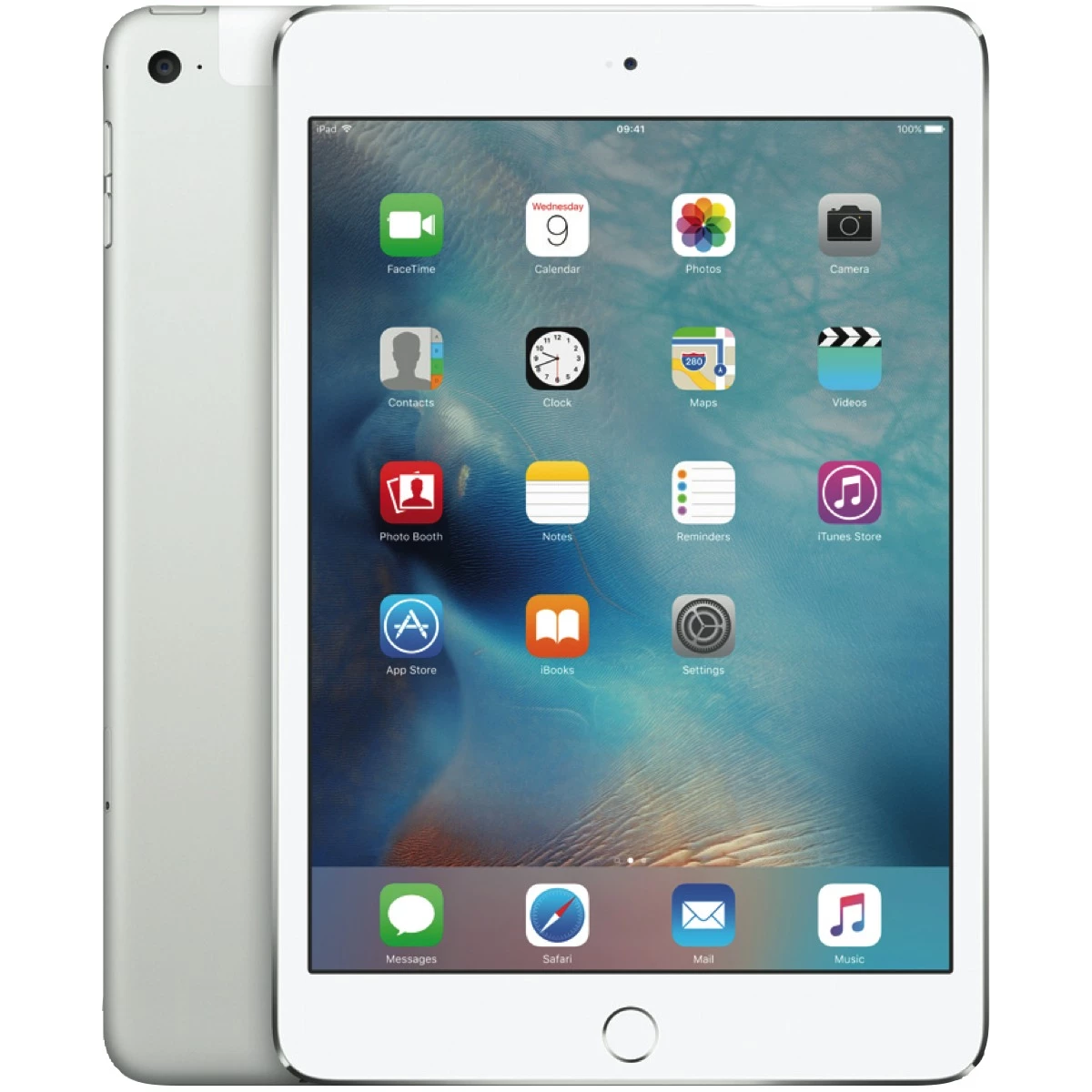 iPad mini 4 Wi-Fi + LTE 128GB Silver (MK8E2, MK772)
