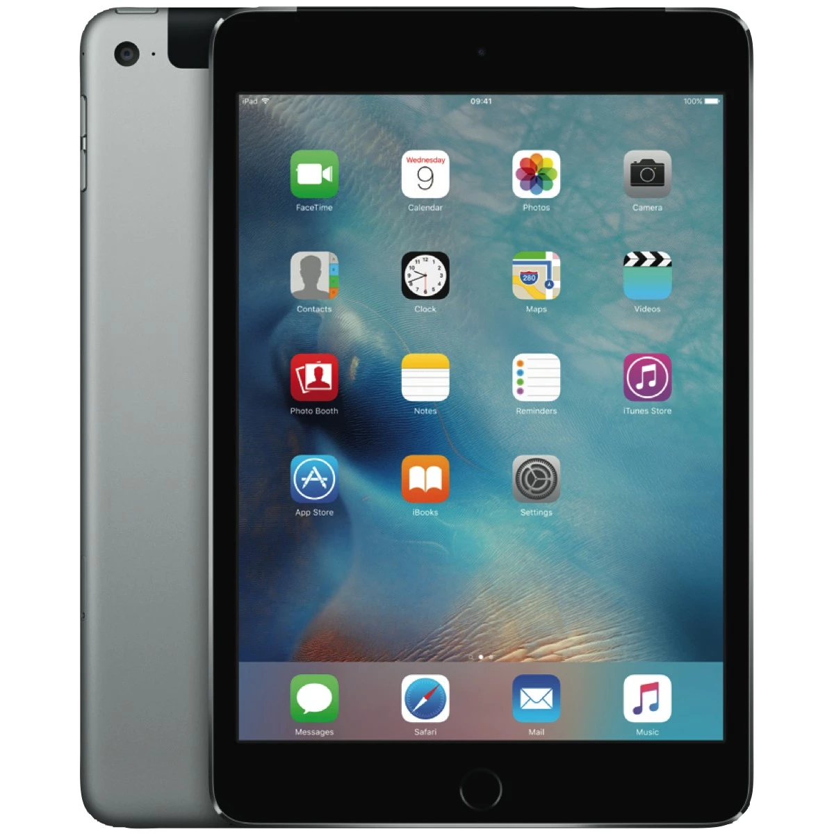 iPad mini 4 Wi-Fi + Cellular 128GB Space Gray (MK8D2, MK762)