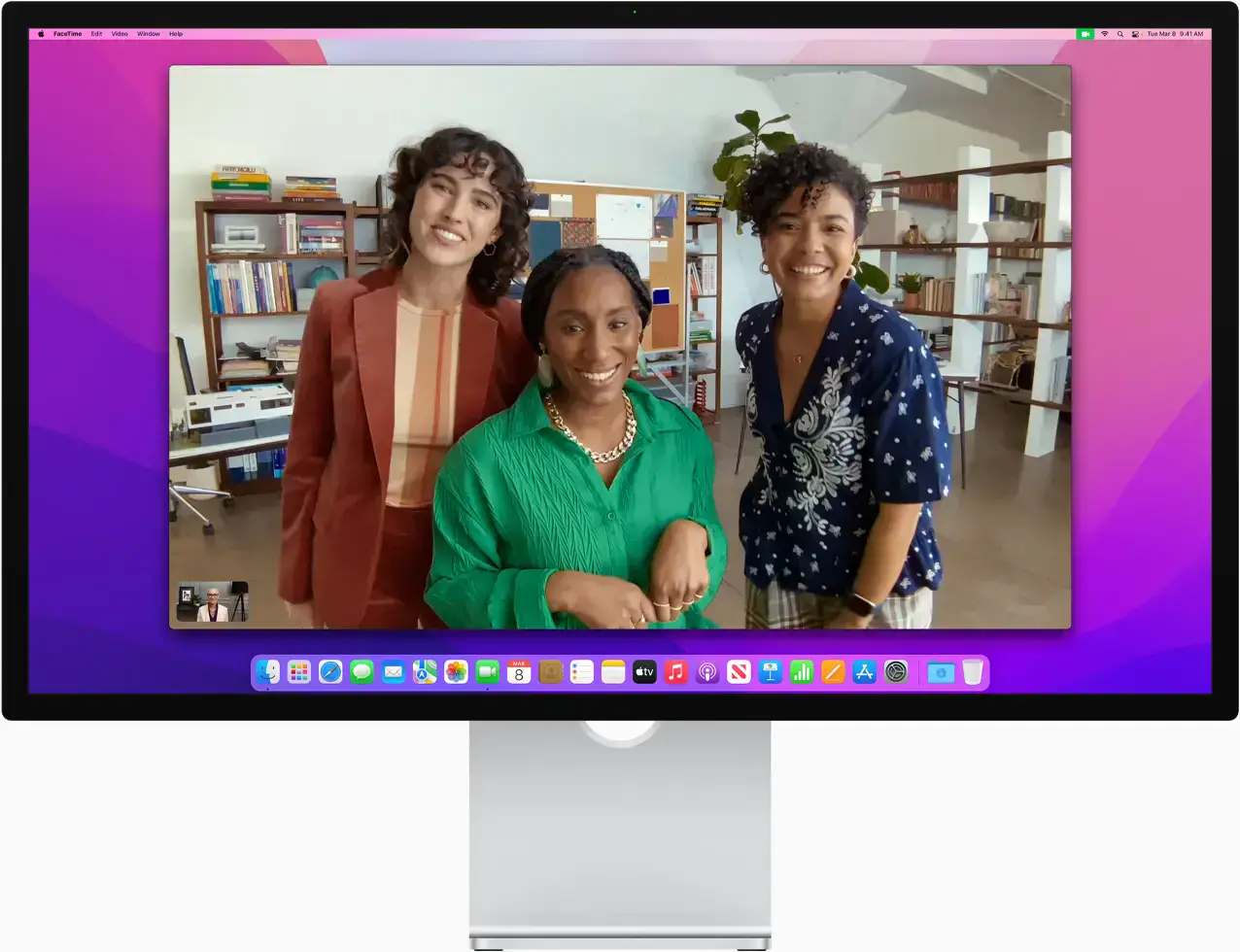Монітор Apple Studio Display with Tilt & Height Adjustable Stand [Nano-Texture Glass] (MMYV3, MYJJ3)
