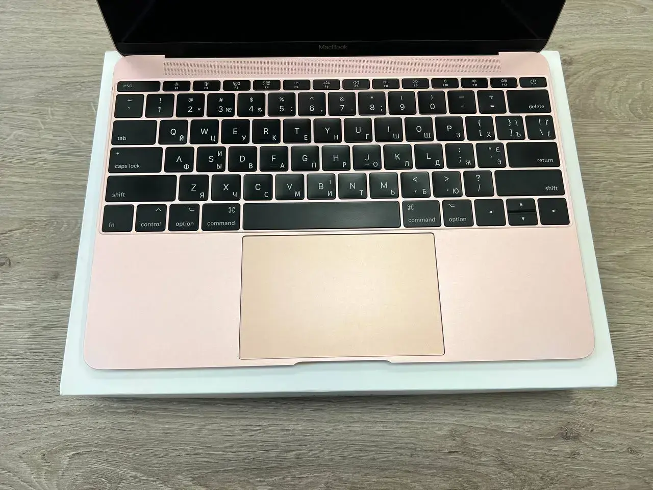 USED MacBook 12" Rose Gold (MNYN2) 2017, (i5/8GB/512SSD) (Состояние - 8,5/10. Комплект - полный, гарантия - 1 мес.) - Cycle 635