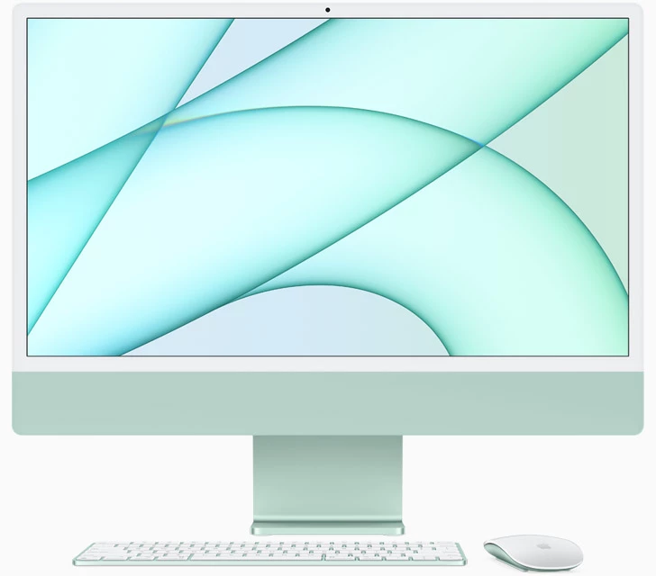 iMac 24" 4.5K Retina display Green (Z14L000UR) 2021