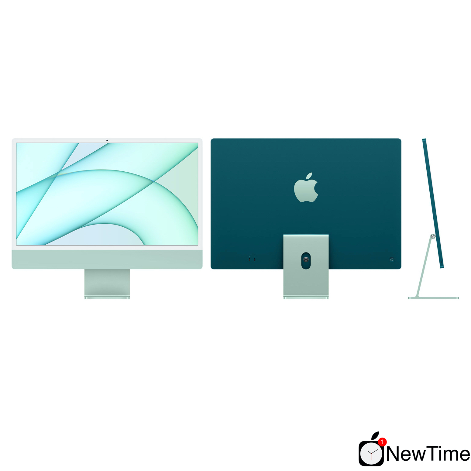 Купить iMac 24" 4.5K Retina display Green (Z14L000Z3) 2021 выгодно в ...