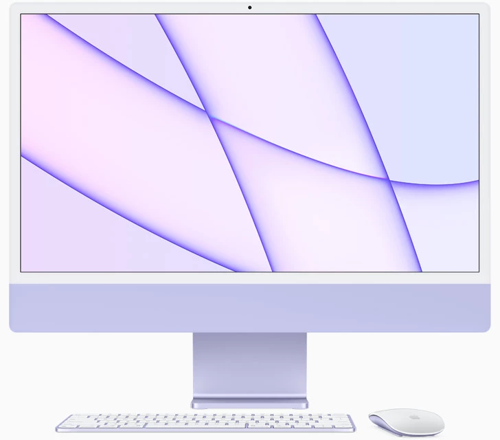 iMac 24" 4.5K Retina display Purple (Z130000N9) 2021