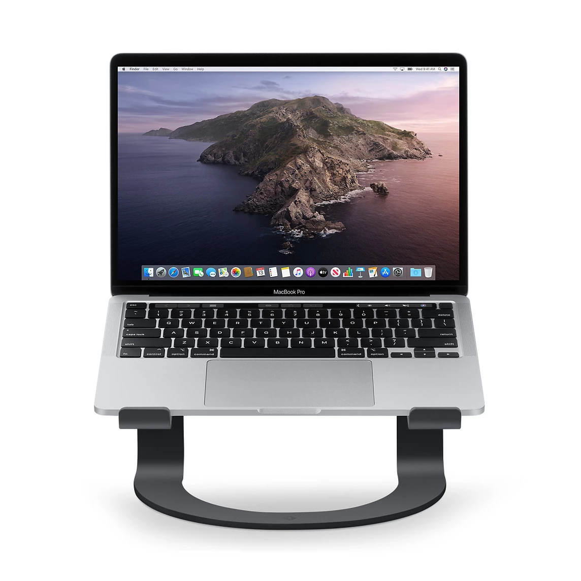 Алюминиевая подставка Twelve South Curve для MacBook - Matte Black (HLST2)