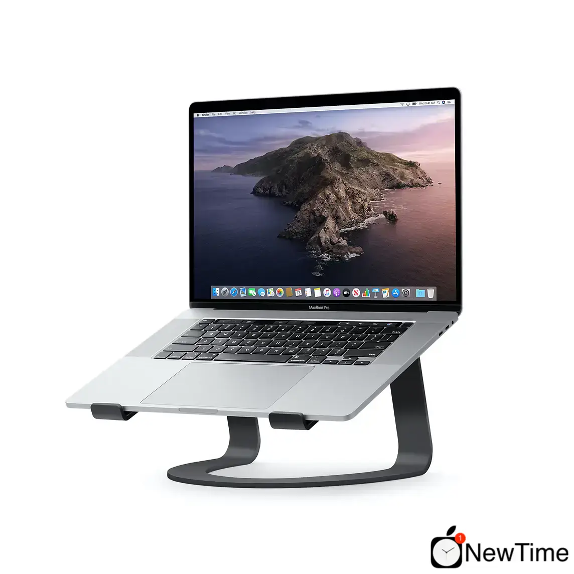 Алюминиевая подставка Twelve South Curve для MacBook - Matte Black (HLST2)