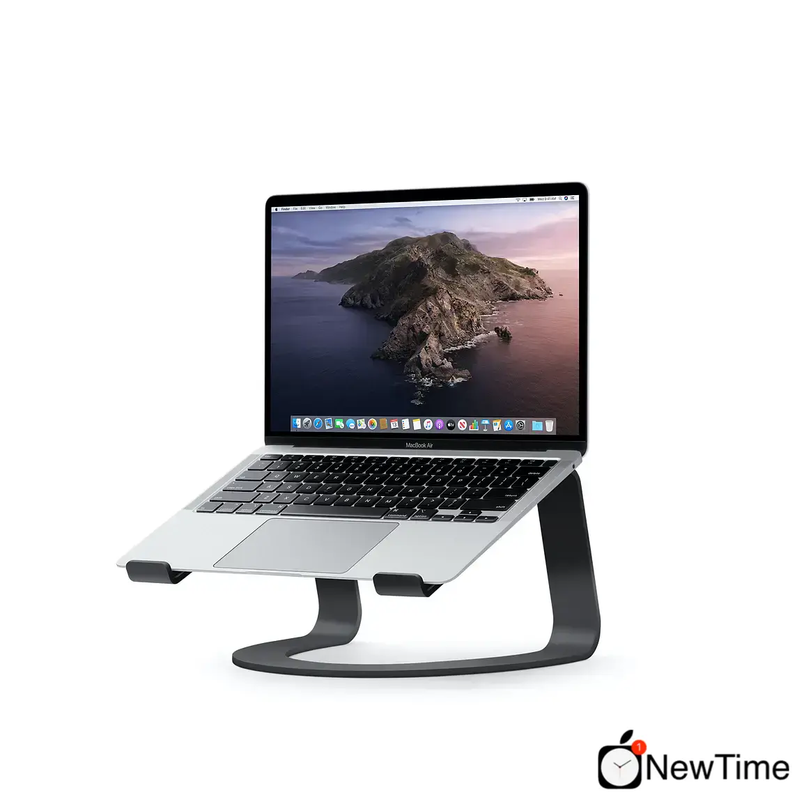Алюминиевая подставка Twelve South Curve для MacBook - Matte Black (HLST2)