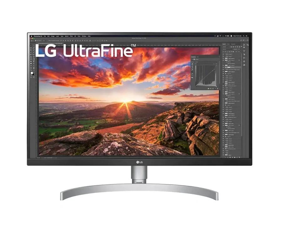 Монітор LG 27'' UltraFine IPS 4K UHD VESA HDR400 USB-C (27UN850-W)