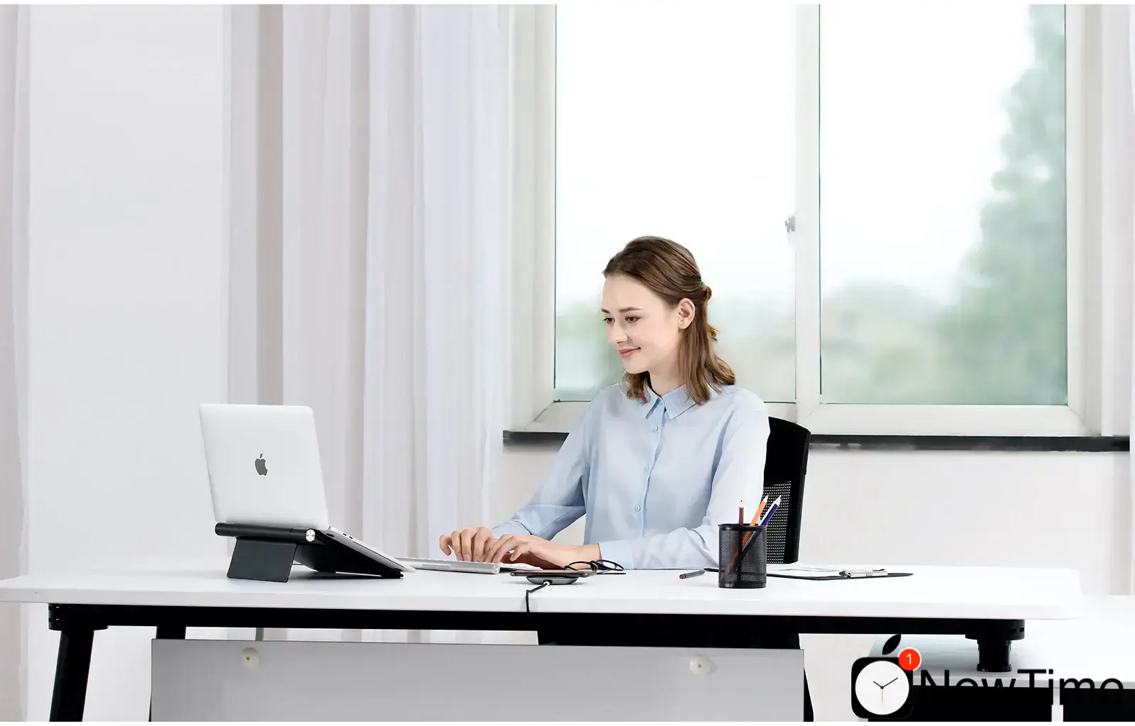 Підставка для ноутбука POUT EYES 3 Portable Aluminum Laptop Stand - Gray (POUT-00901G)