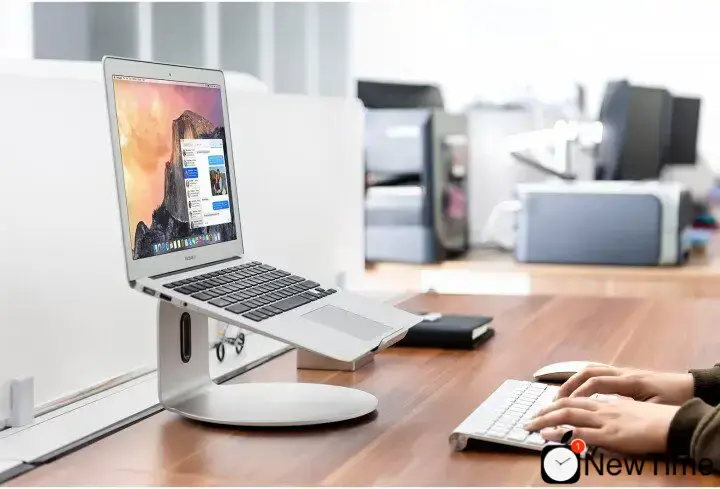 Підставка для ноутбука POUT EYES 4 360 Degree Aluminum Laptop Stand - Silver (POUT-01001S)