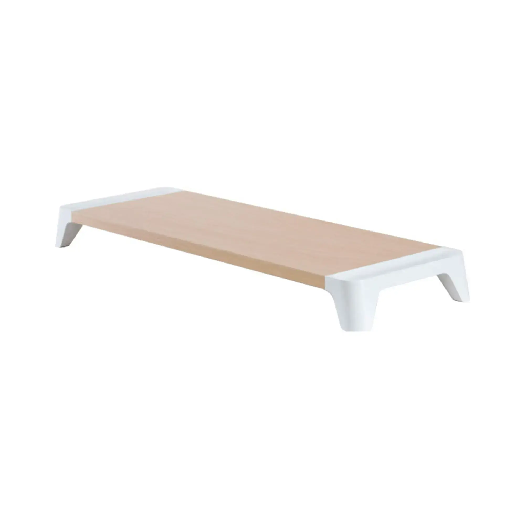 Підставка для монітора POUT EYES 5 Wooden Monitor Stand White (POUT-01701)