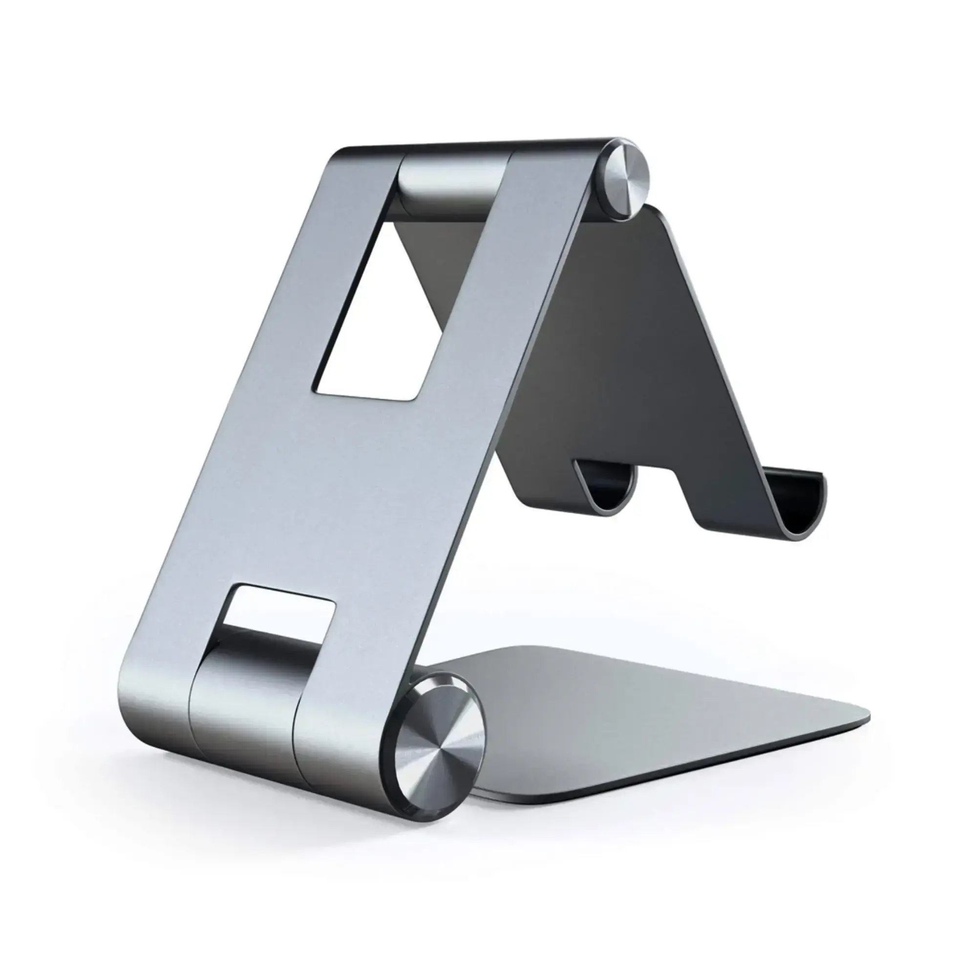 Подставка Satechi R1 Aluminum Hinge Holder Foldable Stand для iPhone / iPad / MacBook - Space Gray (ST-R1M / 879961006839)
