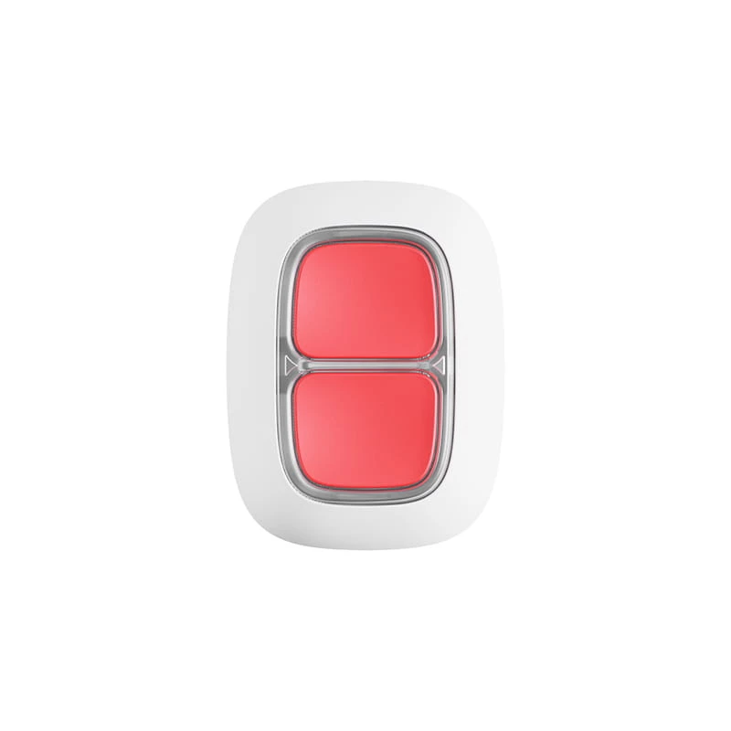 Ajax DoubleButton White - бездротова екстрена кнопка