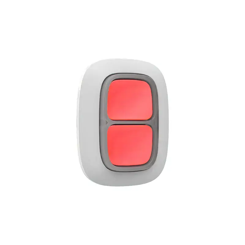Ajax DoubleButton White - беспроводная экстренная кнопка