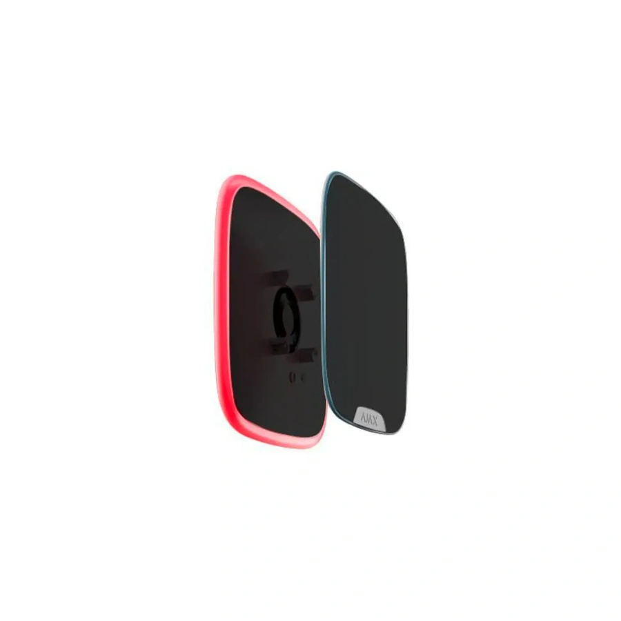 Ajax Brandplate Black - лицьова панель для брендування вуличної сирени 10 шт.