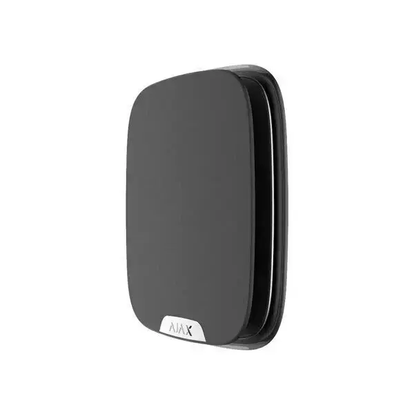 Ajax Brandplate Black - лицевая панель для брендирования уличной сирены 10 шт.