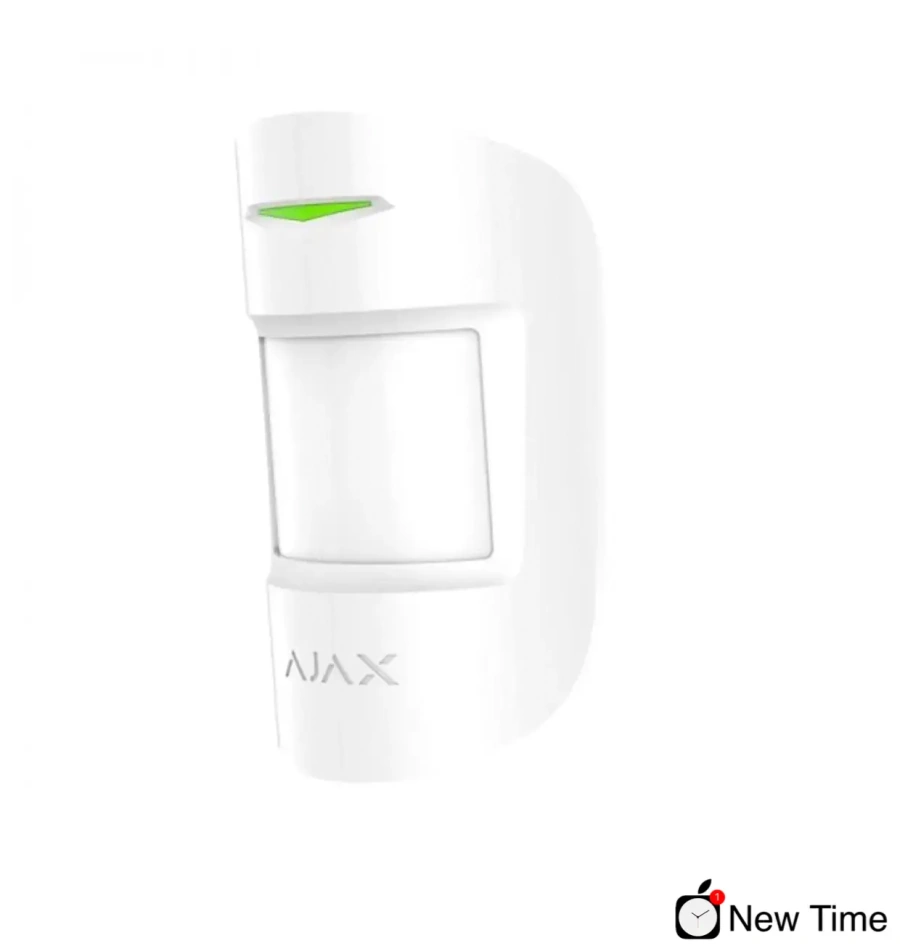 Ajax MotionProtect Plus White - беспроводной датчик движения с микроволновым сенсором