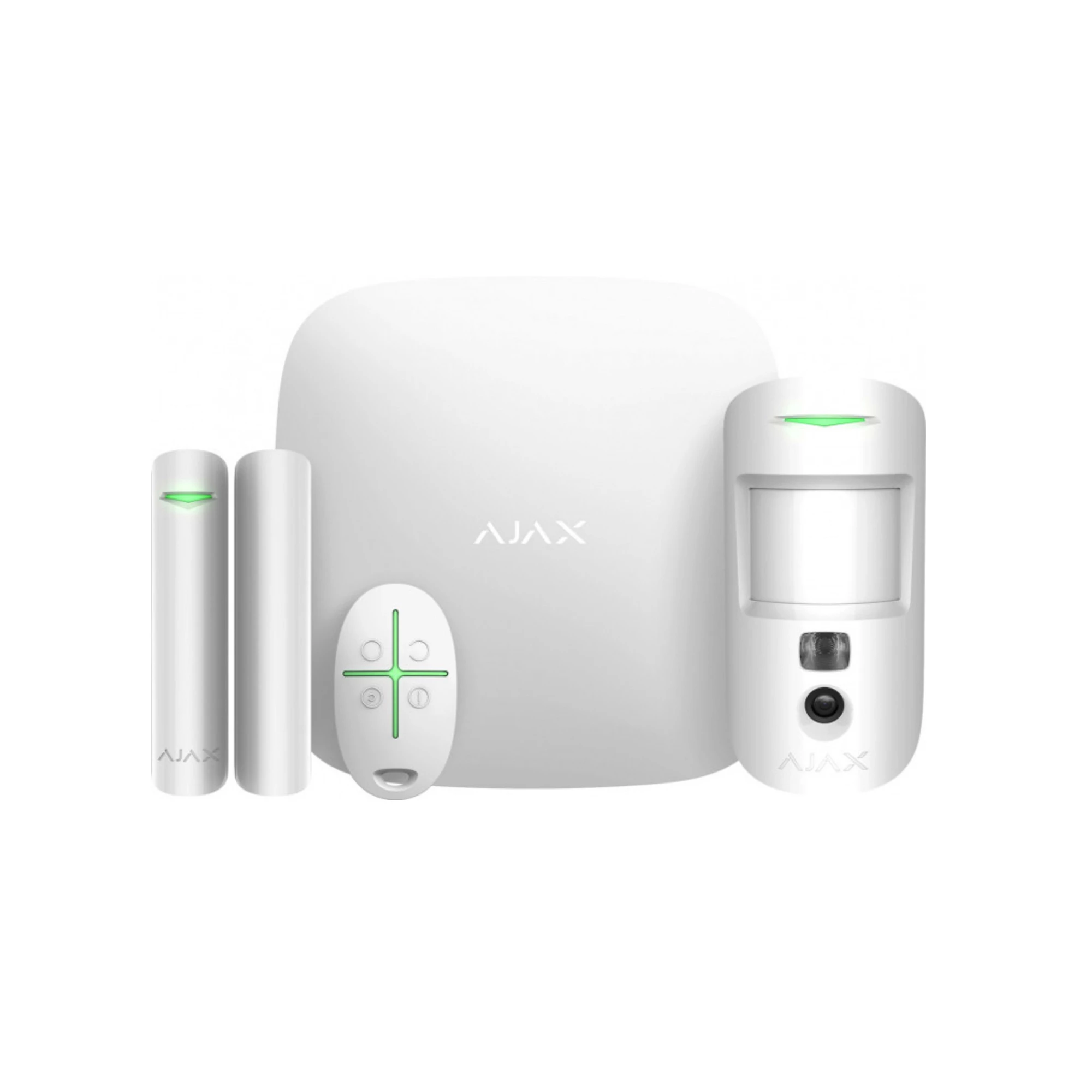 Комплект сигналізації Ajax StarterKit Cam White