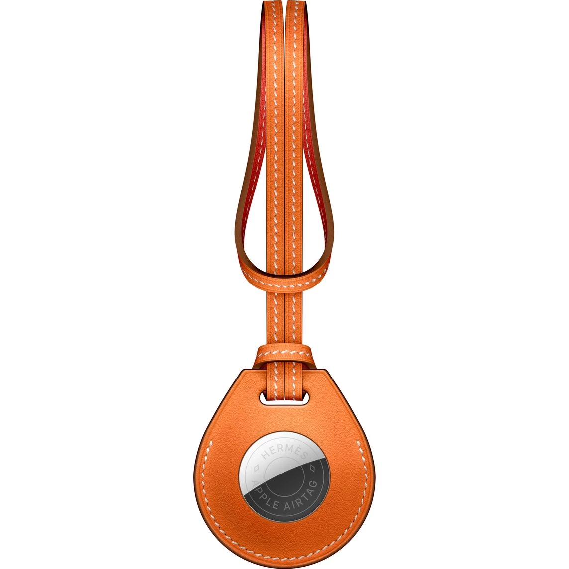 Apple AirTag Hermès Bag Charm Orange (MX852)