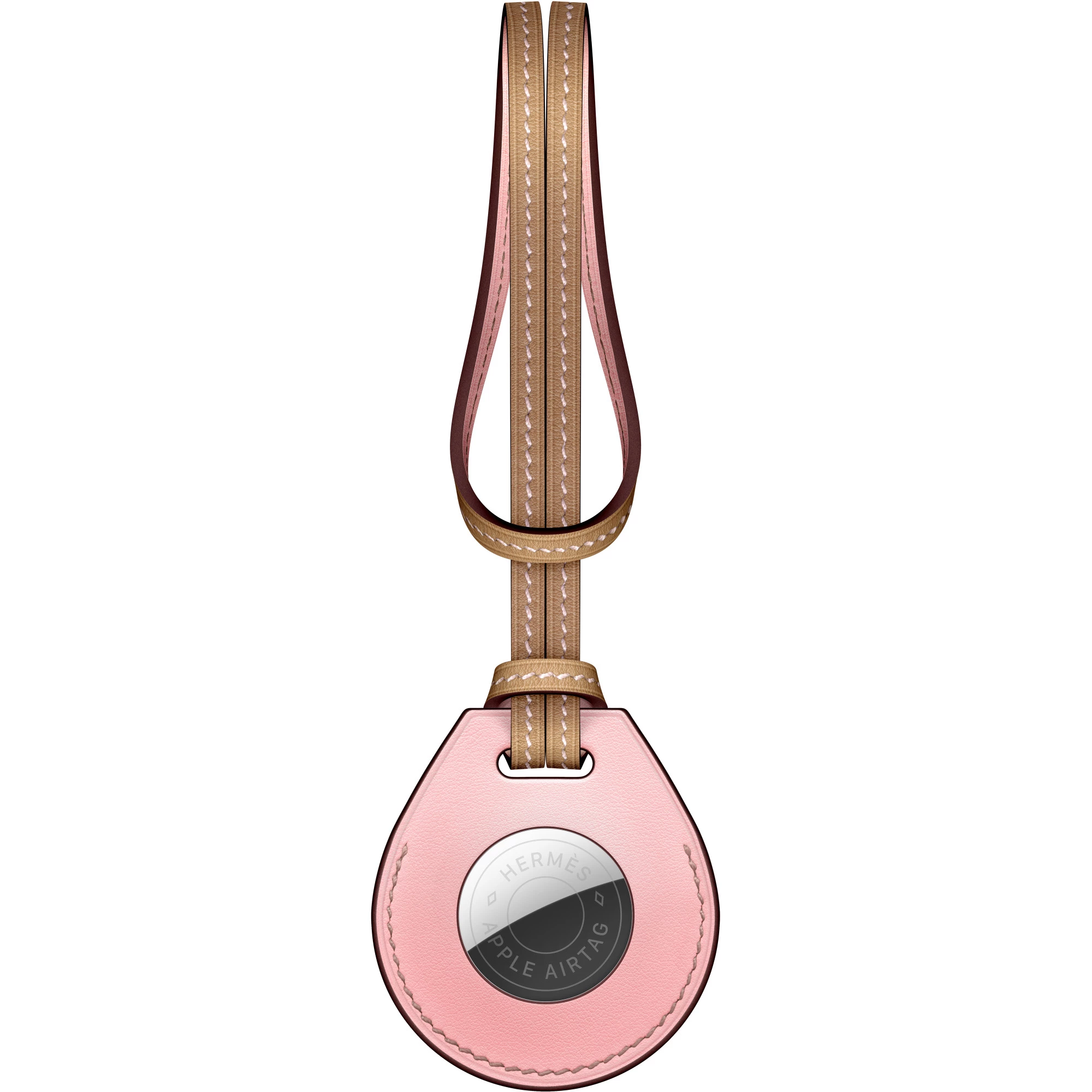 Apple AirTag Hermès Bag Charm Rose Sakura (MNFT3)