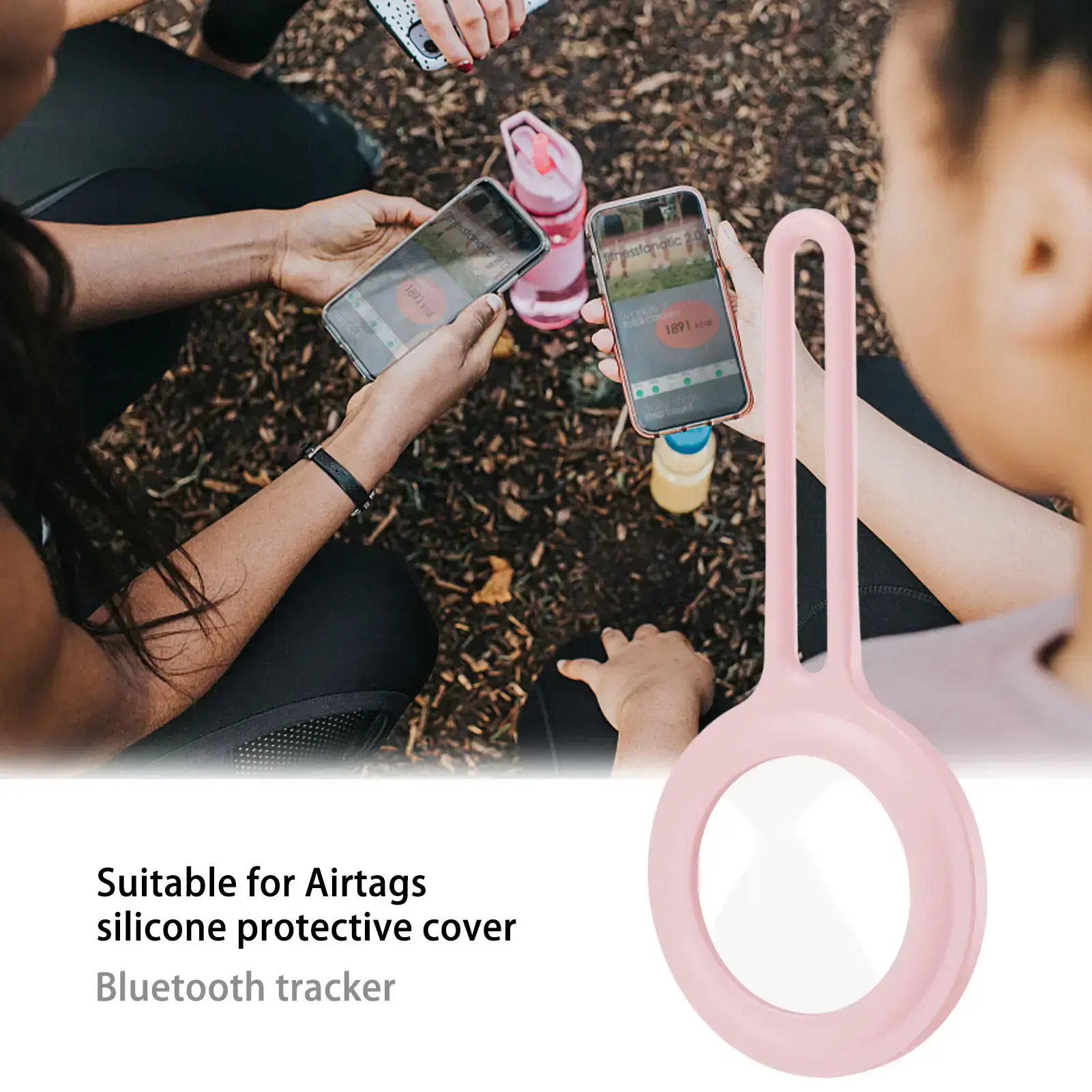 ArmorStandart для AirTag Silicone Long Loop Dark Blue (ARM58947)