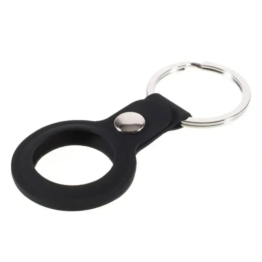 AirTag Silicone Key Ring Lux Copy Black