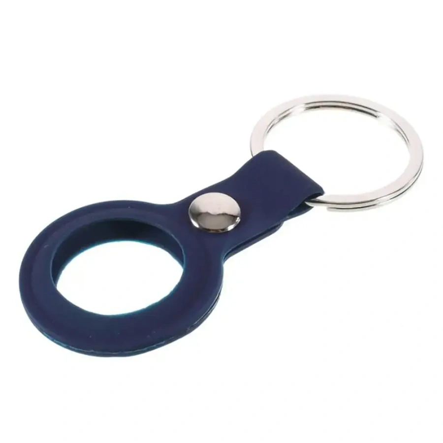 AirTag Silicone Key Ring Lux Copy Blue