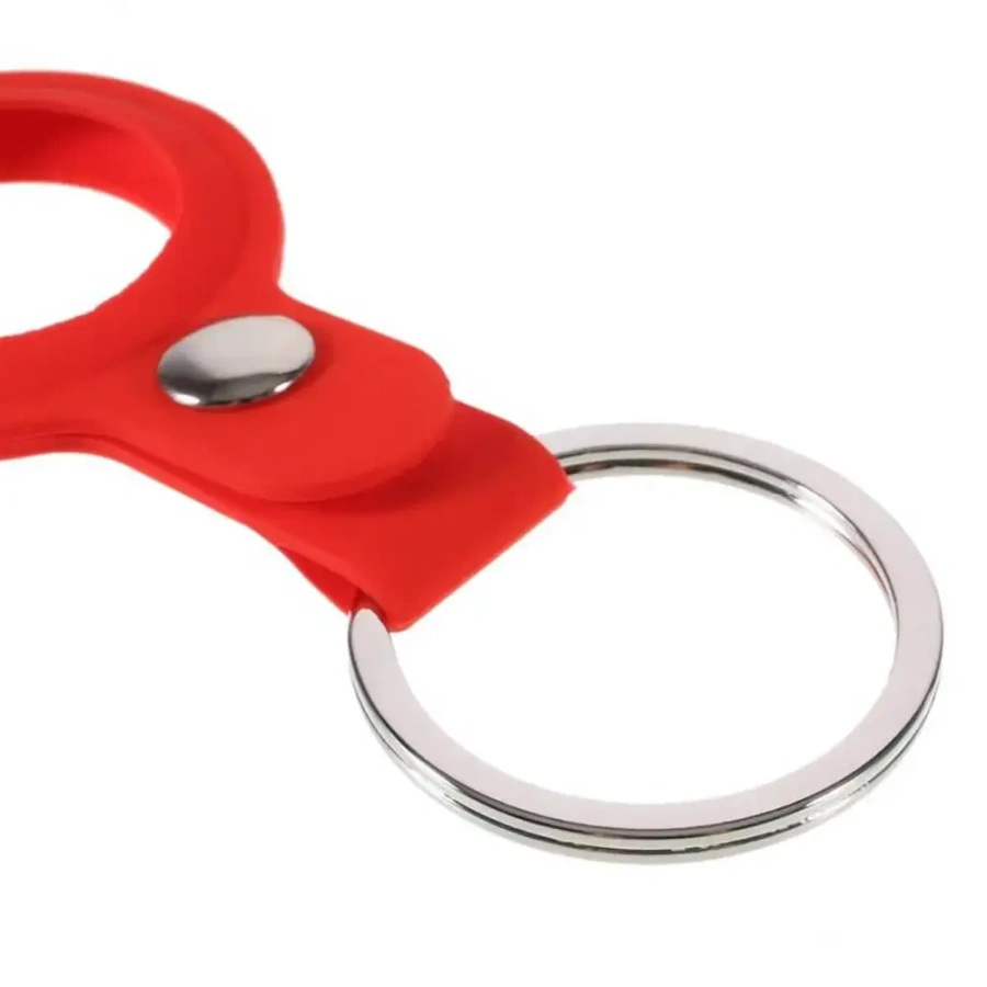 AirTag Silicone Key Ring Lux Copy (PRODUCT) RED