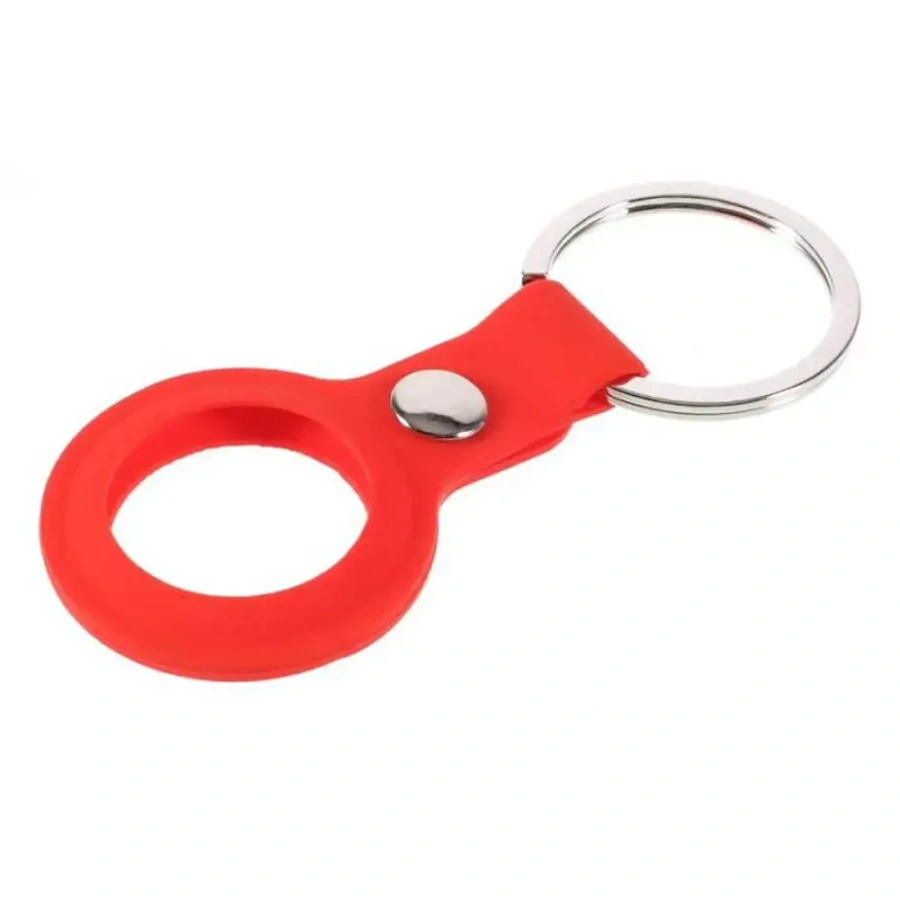 AirTag Silicone Key Ring Lux Copy (PRODUCT) RED