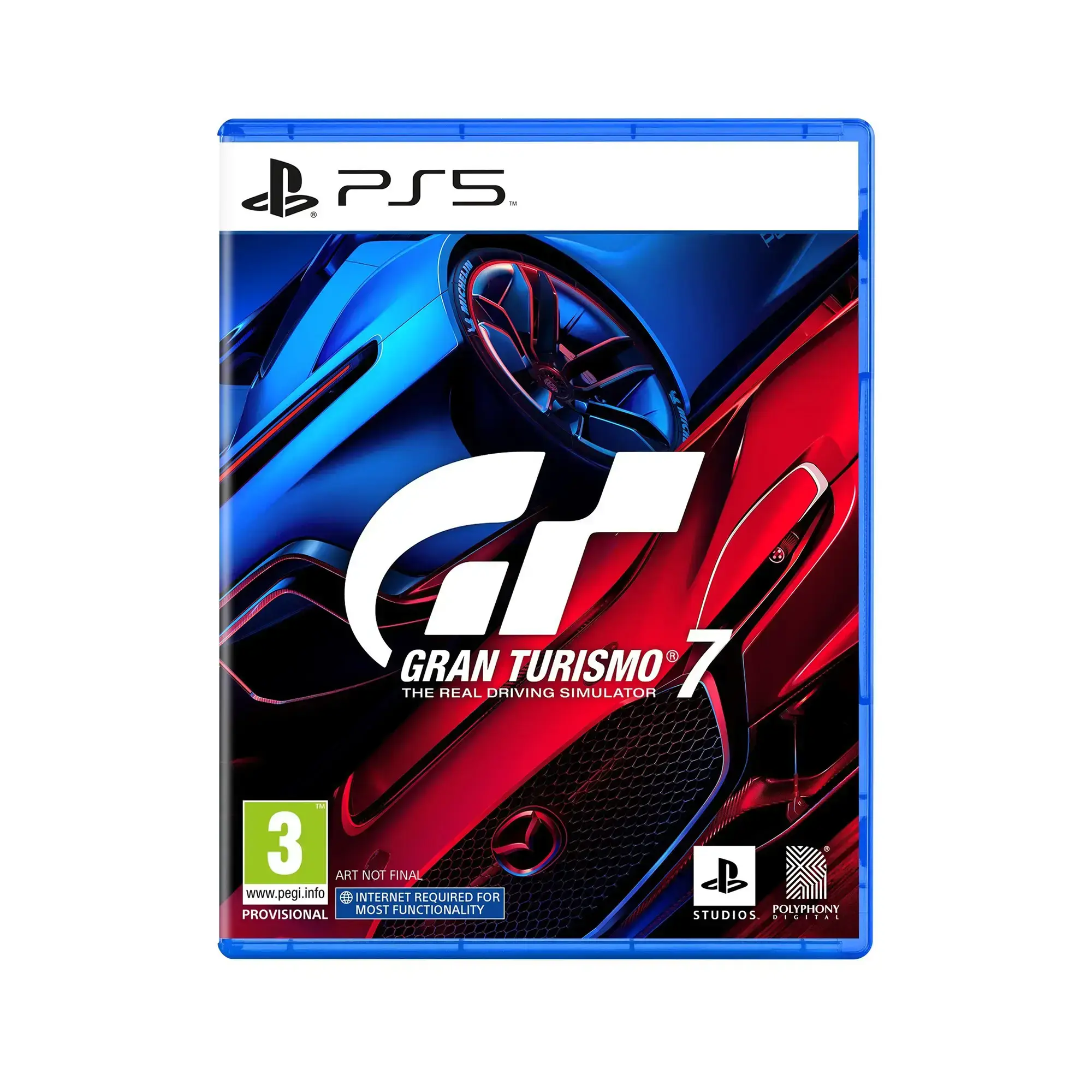 Диск с игрой Gran Turismo 7 PS5