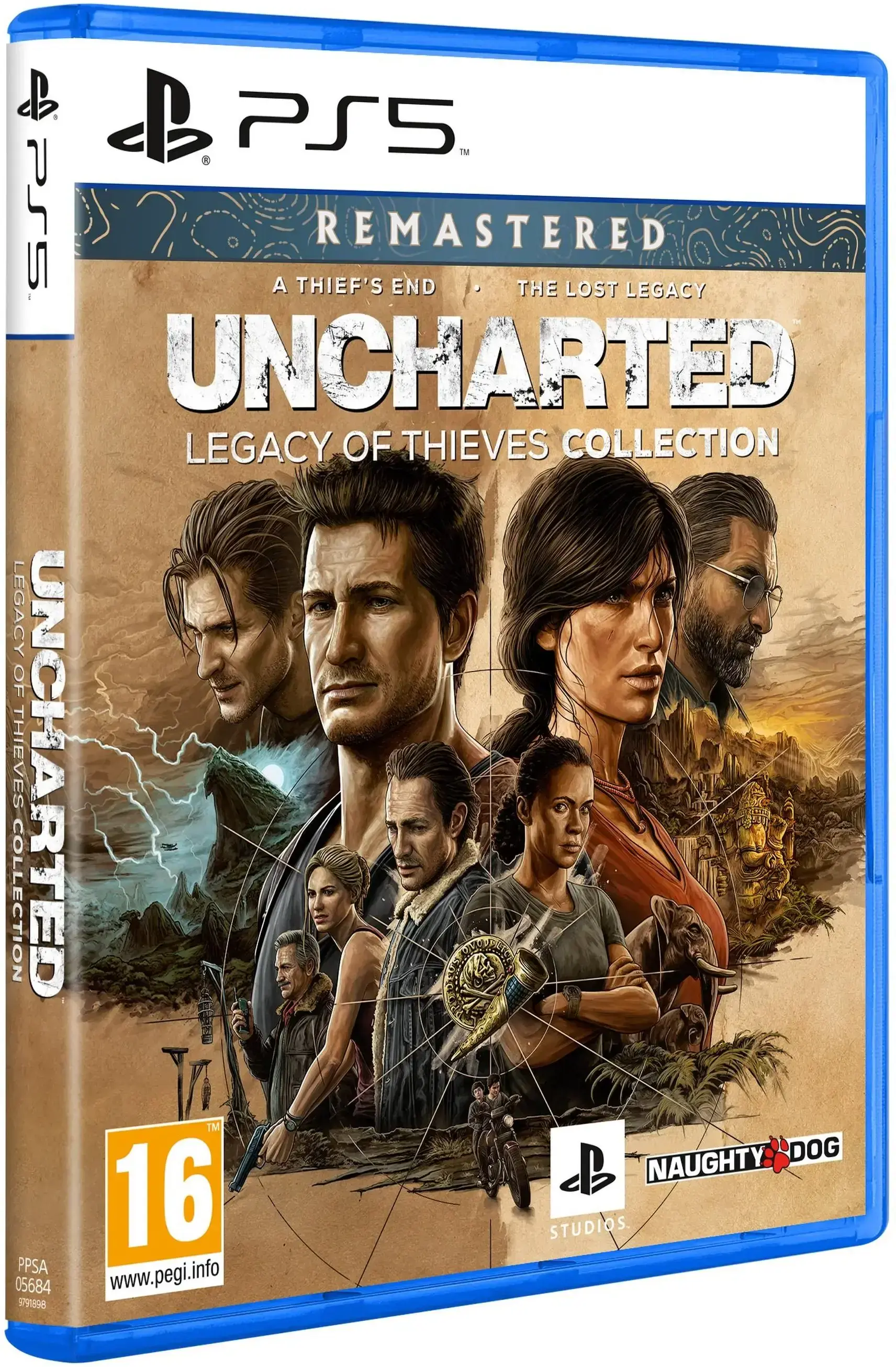 Диск с игрой Uncharted: Legacy of Thieves Collection PS5 (9792598)