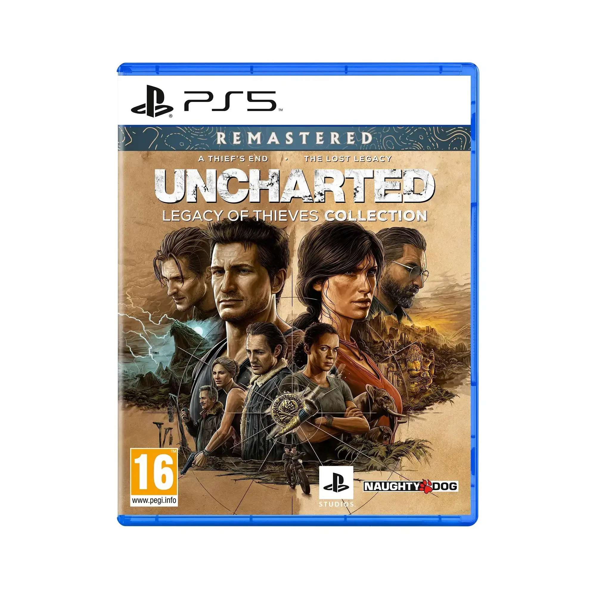 Диск с игрой Uncharted: Legacy of Thieves Collection PS5 (9792598)