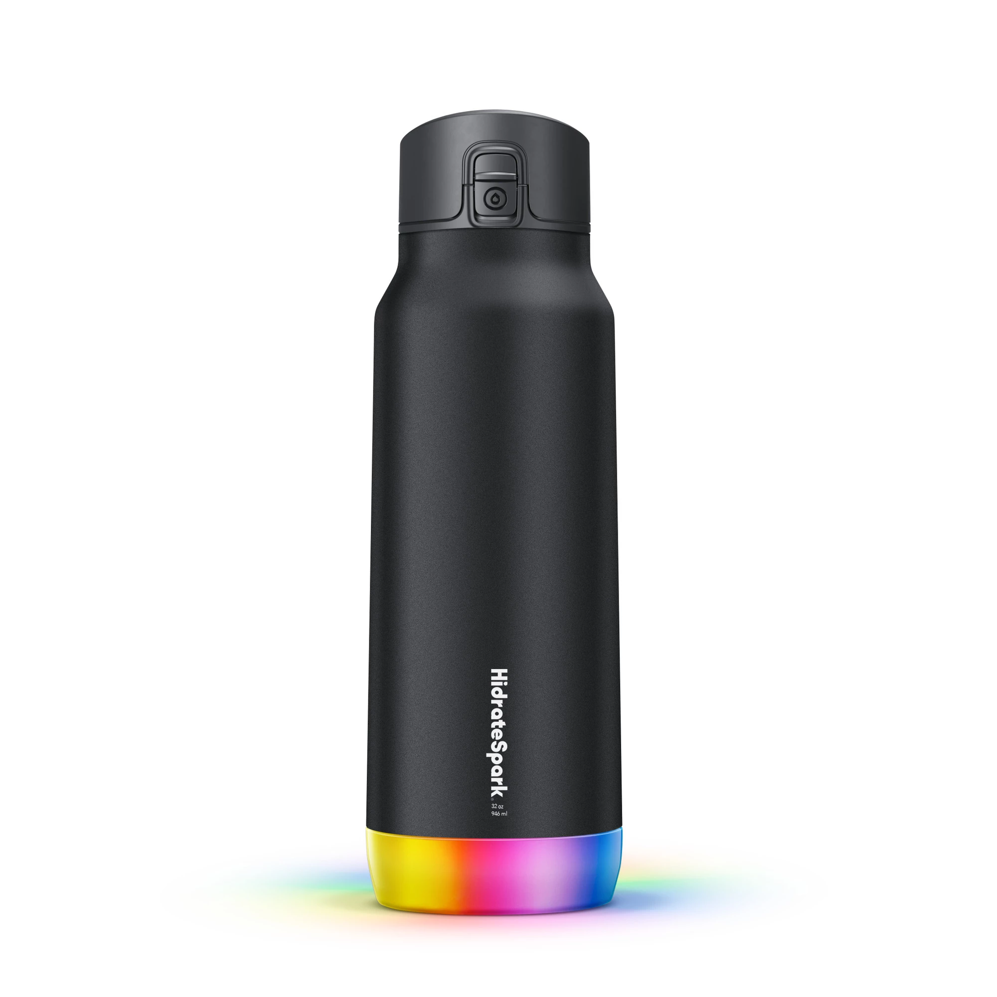 Розумна пляшка для води HidrateSpark PRO STEEL 32 oz/946 ml - Black (HI-009-008)