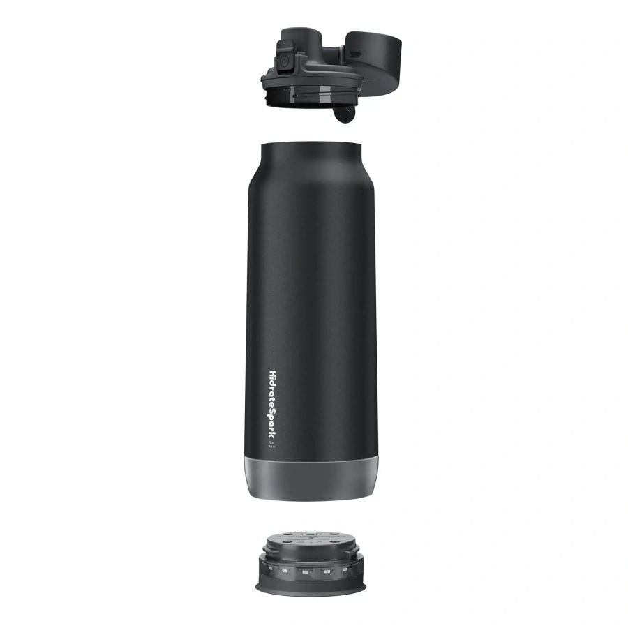 Розумна пляшка для води HidrateSpark PRO STEEL 32 oz/946 ml - Black (HI-009-008)