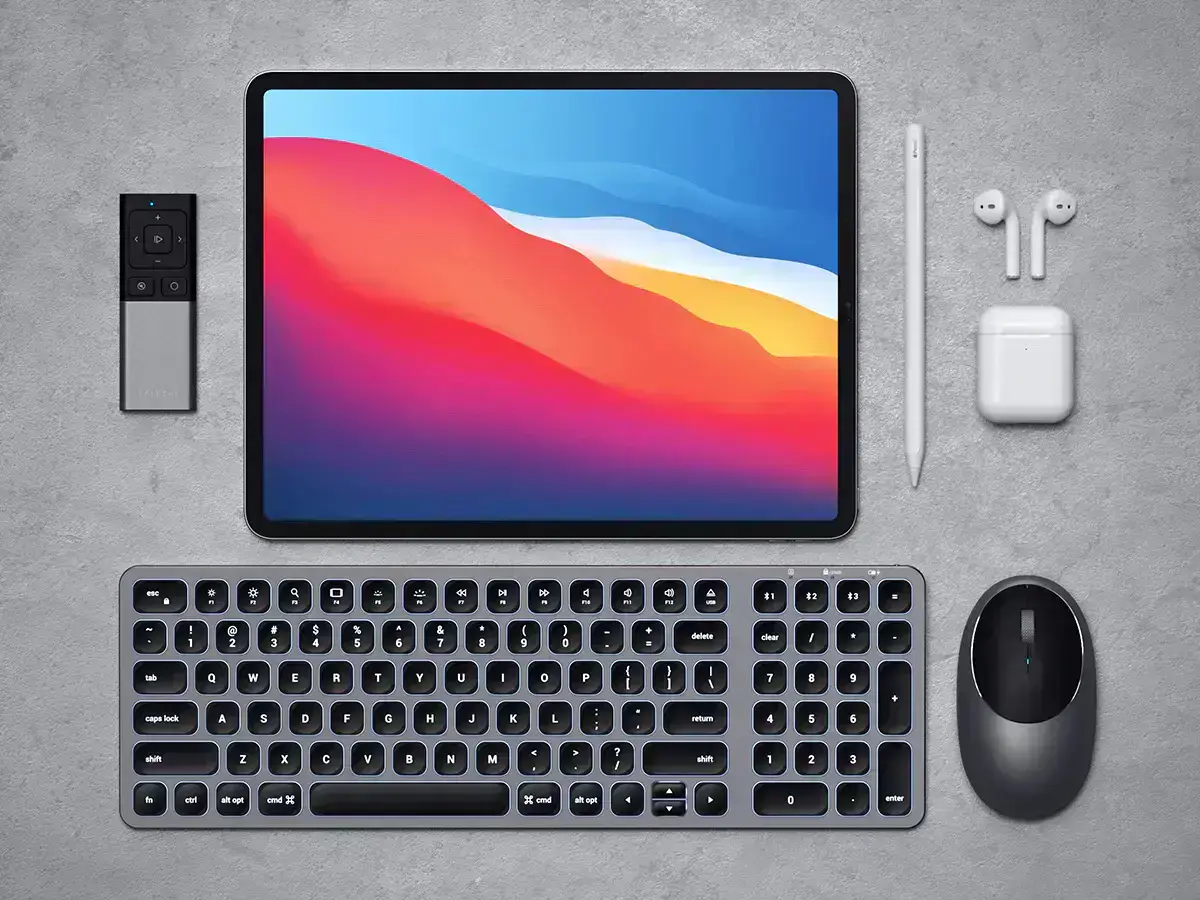 Клавіатура Satechi Compact Backlit Bluetooth Keyboard (ST-ACBKM)