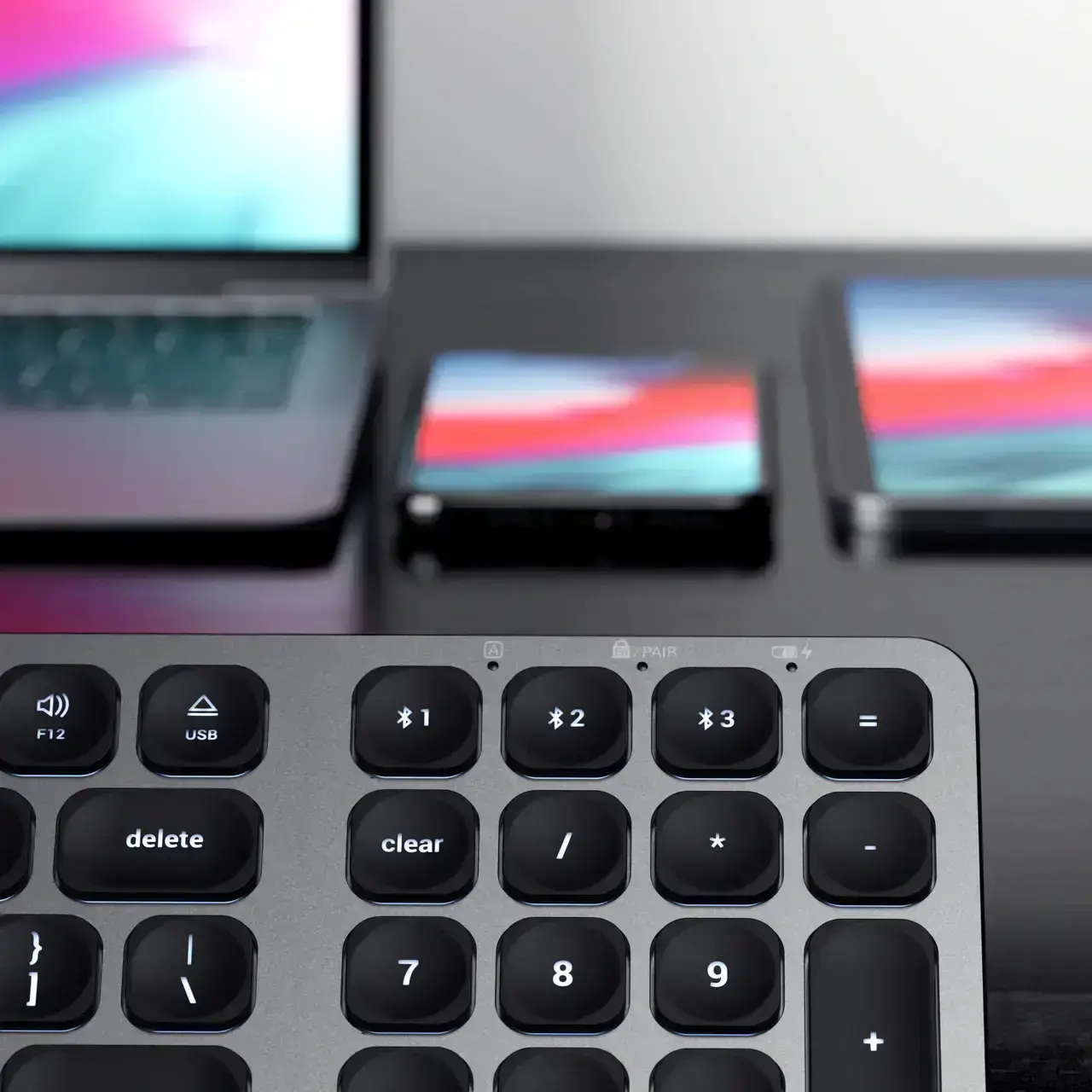 Клавіатура Satechi Compact Backlit Bluetooth Keyboard (ST-ACBKM)