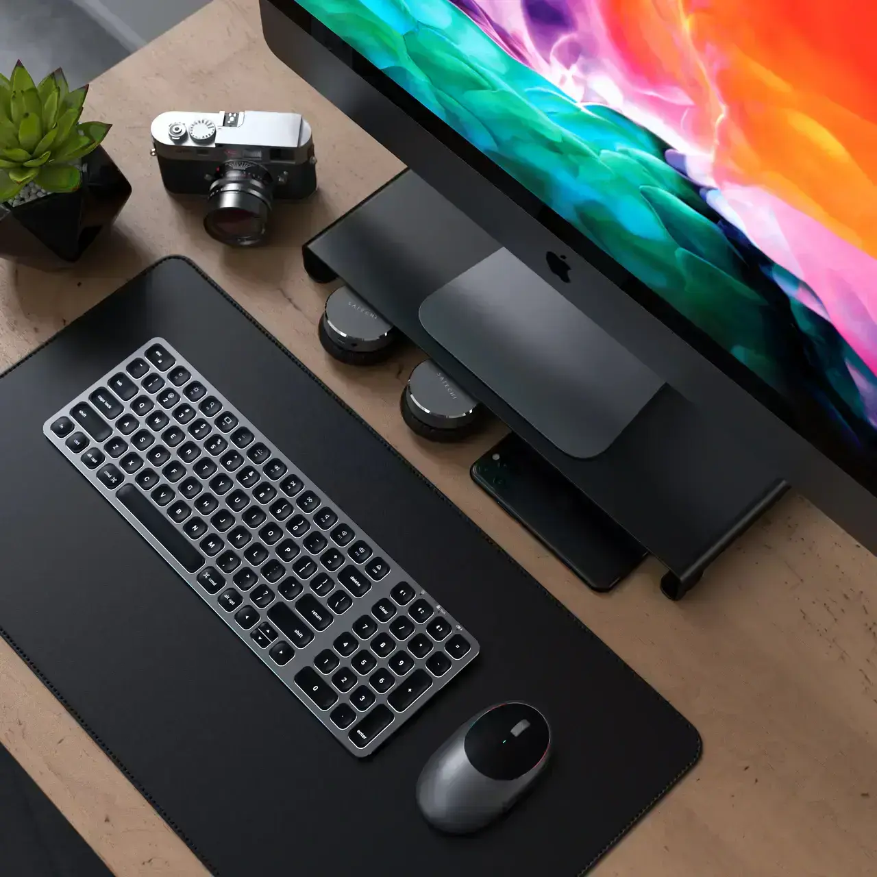 Клавіатура Satechi Compact Backlit Bluetooth Keyboard (ST-ACBKM)