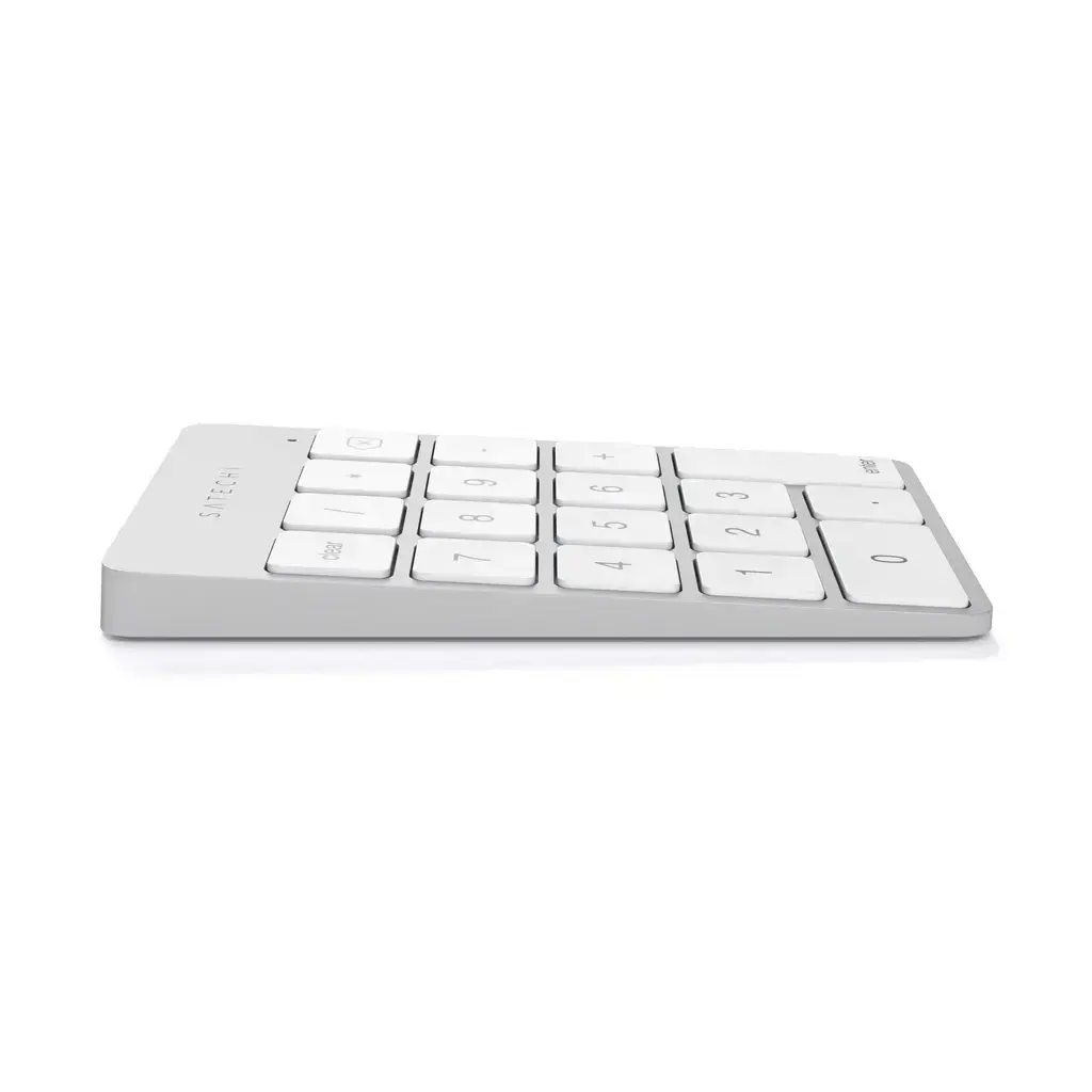 Клавиатура Satechi Aluminum Slim Rechargeable Bluetooth Keypad - Silver (ST-SALKPS)