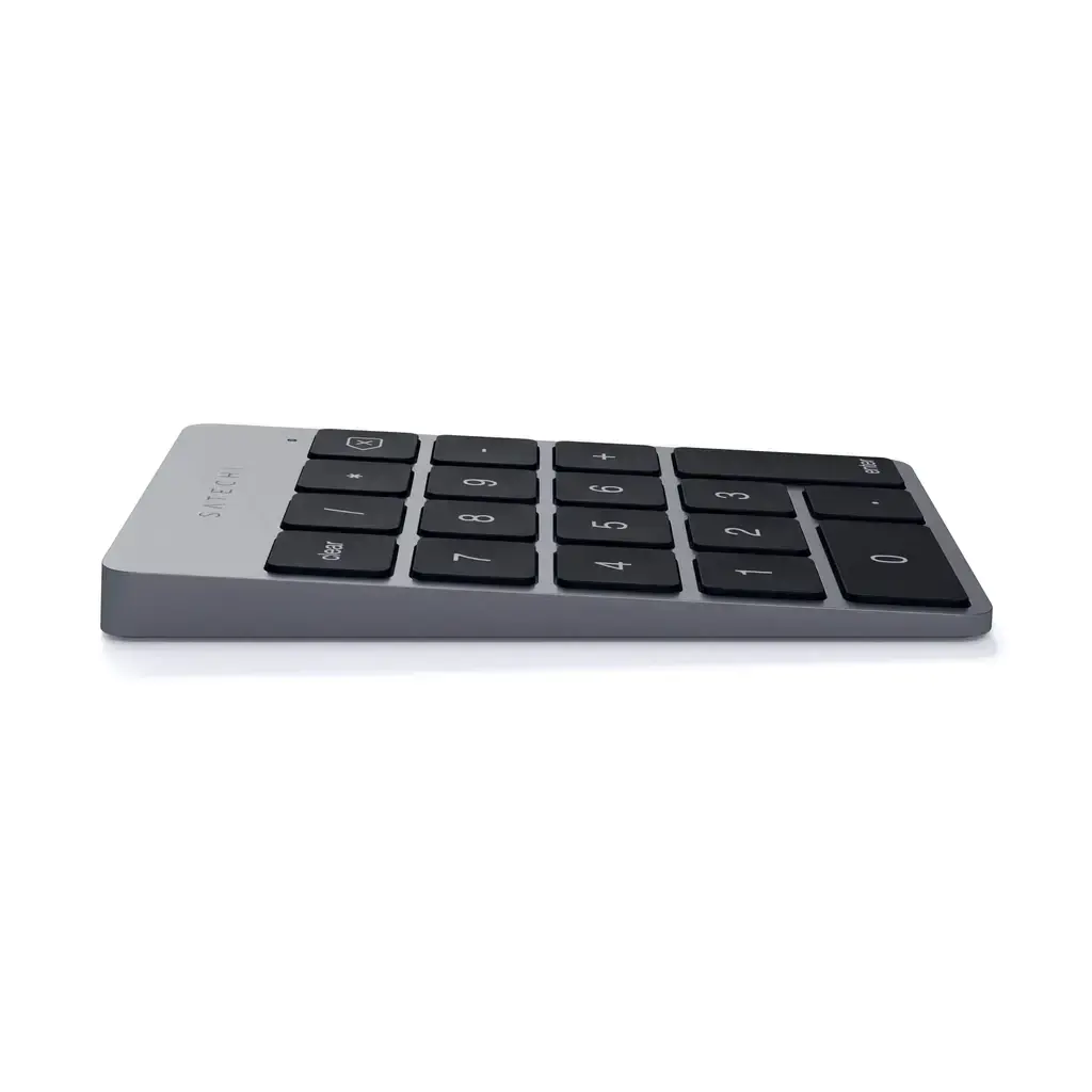 Клавиатура Satechi Aluminum Slim Rechargeable Bluetooth Keypad - Space Gray (ST-SALKPM)