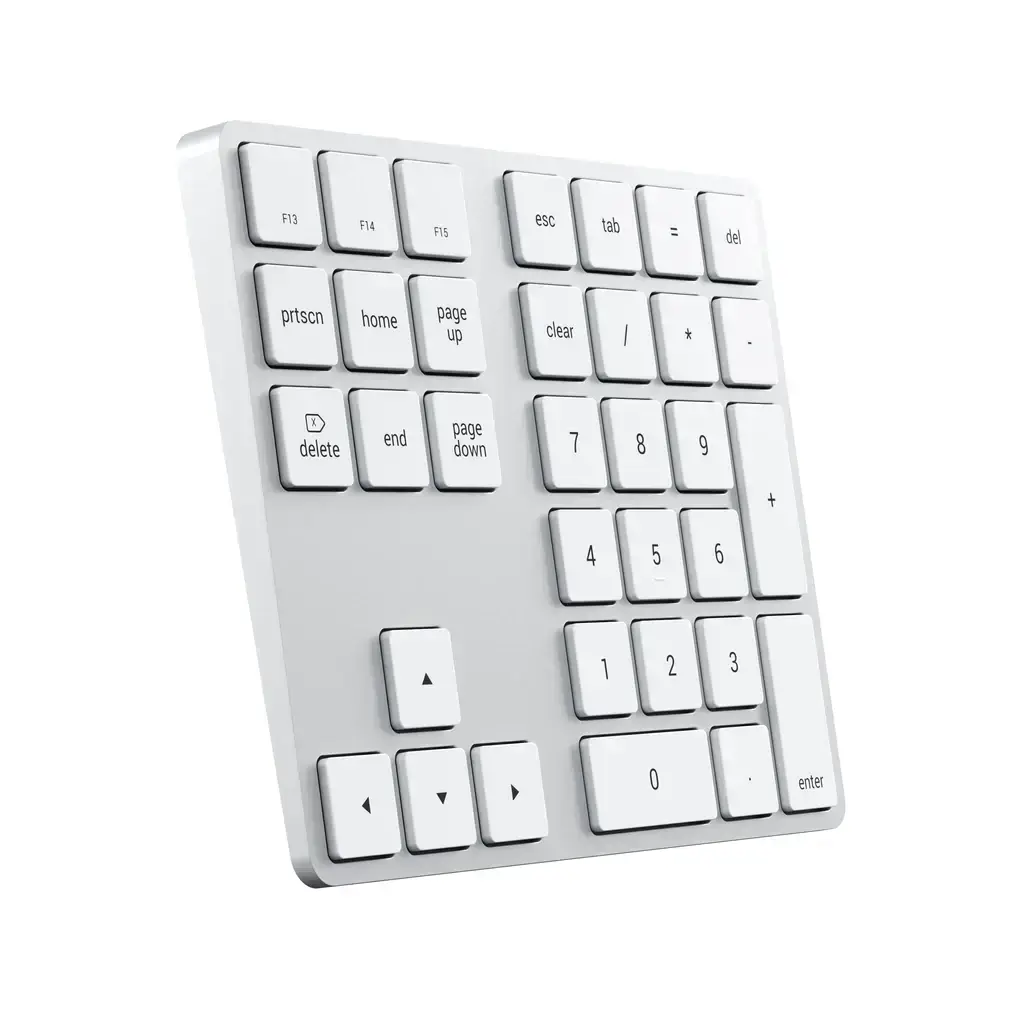 Клавиатура Satechi Bluetooth Extended Keypad - Silver (ST-XLABKS)