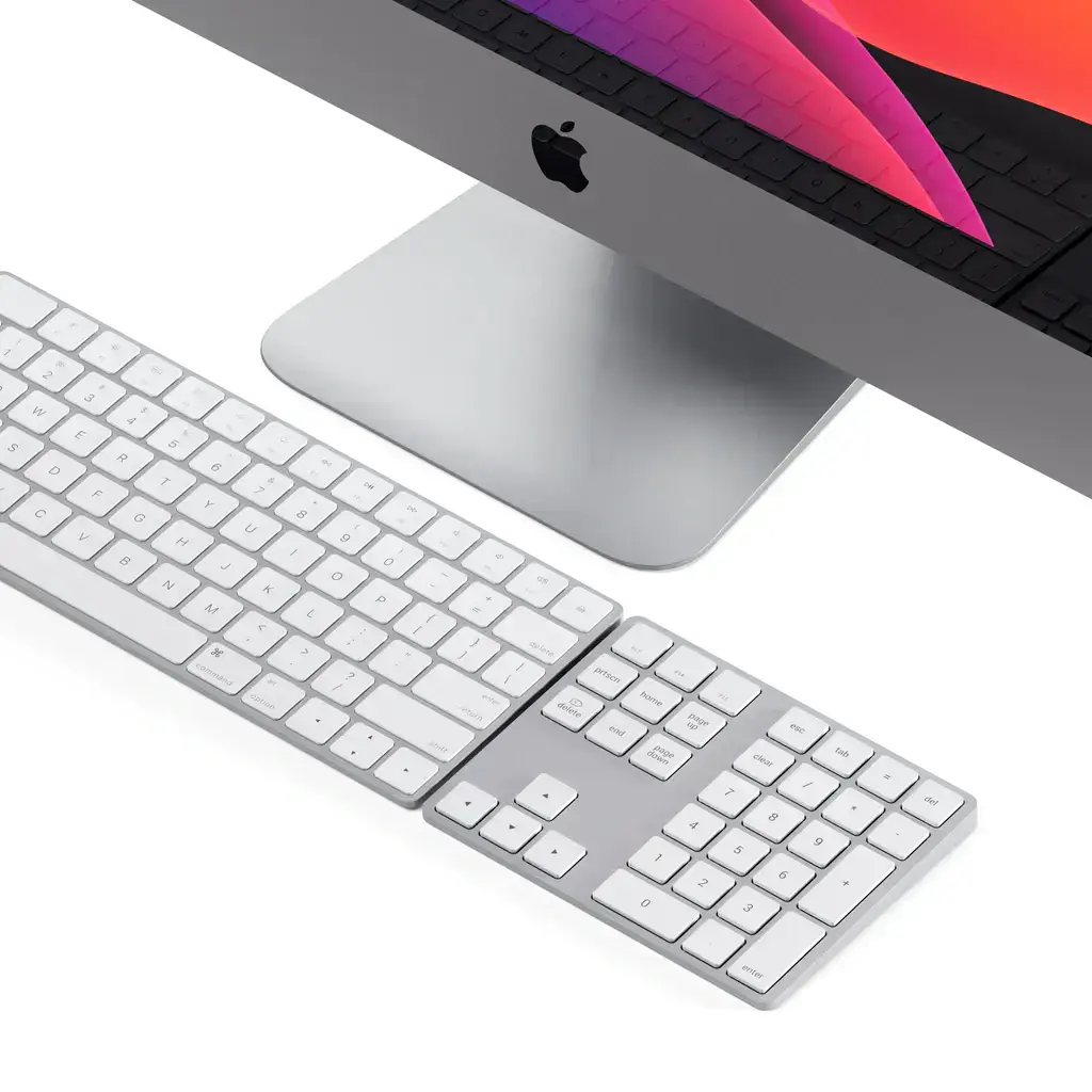 Клавиатура Satechi Bluetooth Extended Keypad - Silver (ST-XLABKS)