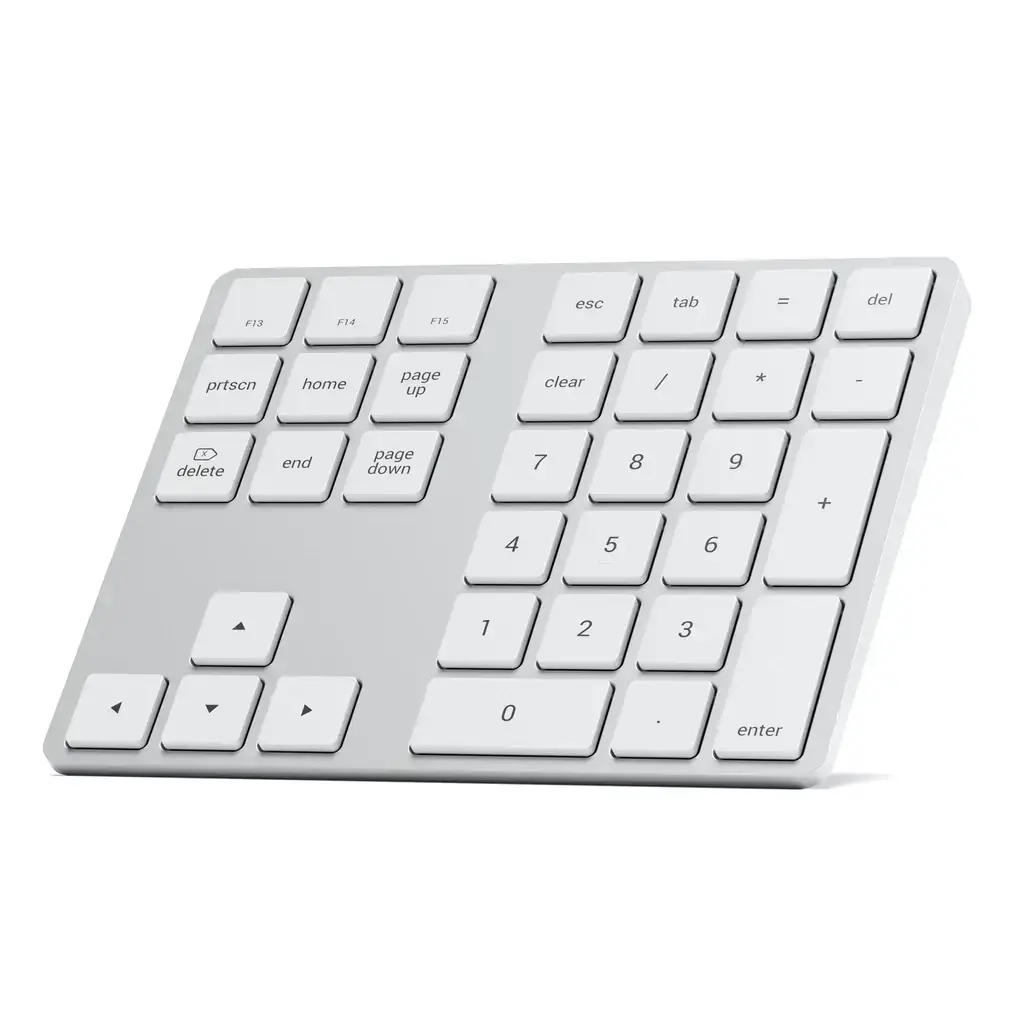 Клавиатура Satechi Bluetooth Extended Keypad - Silver (ST-XLABKS)