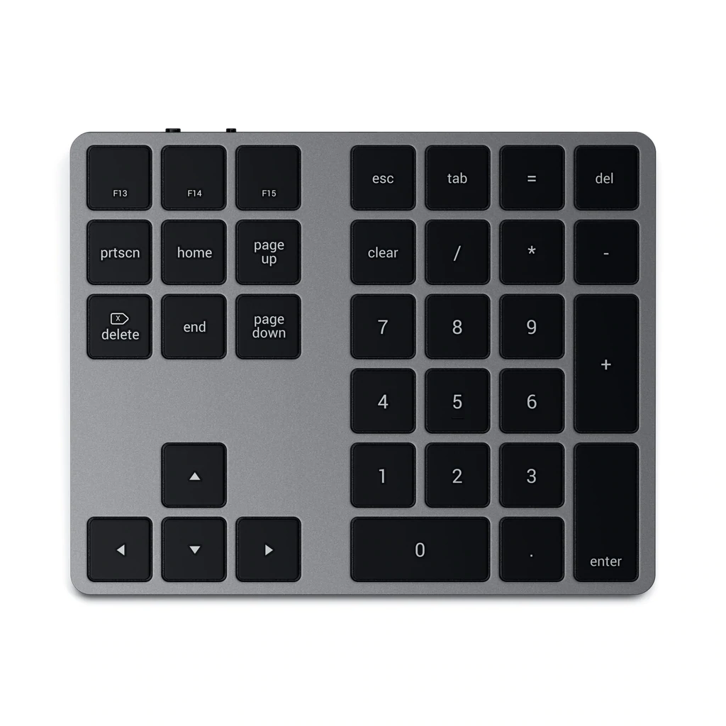 Клавиатура Satechi Bluetooth Extended Keypad - Space Gray (ST-XLABKM)