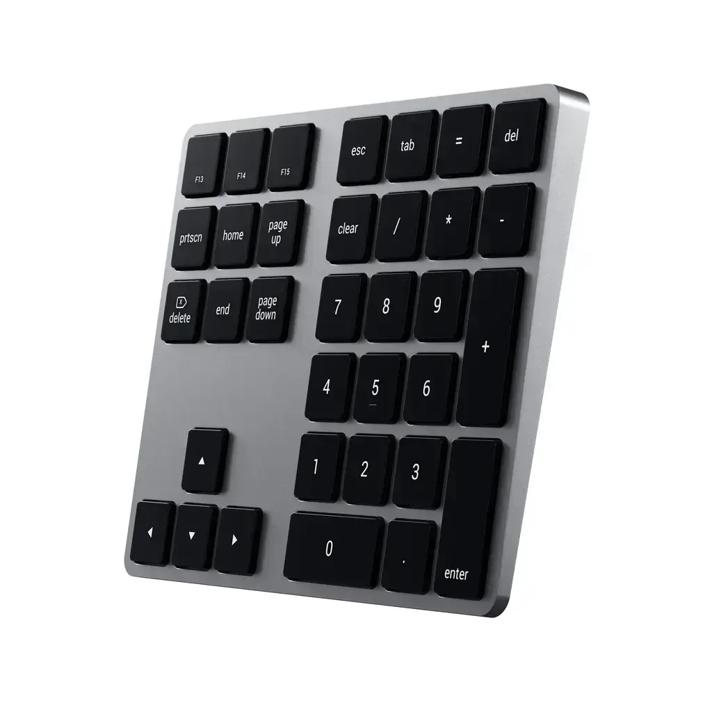 Клавиатура Satechi Bluetooth Extended Keypad - Space Gray (ST-XLABKM)