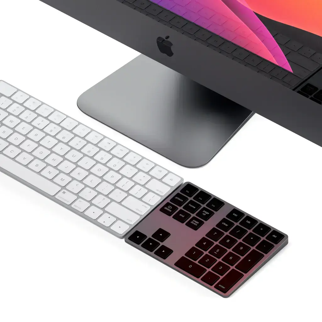 Клавиатура Satechi Bluetooth Extended Keypad - Space Gray (ST-XLABKM)