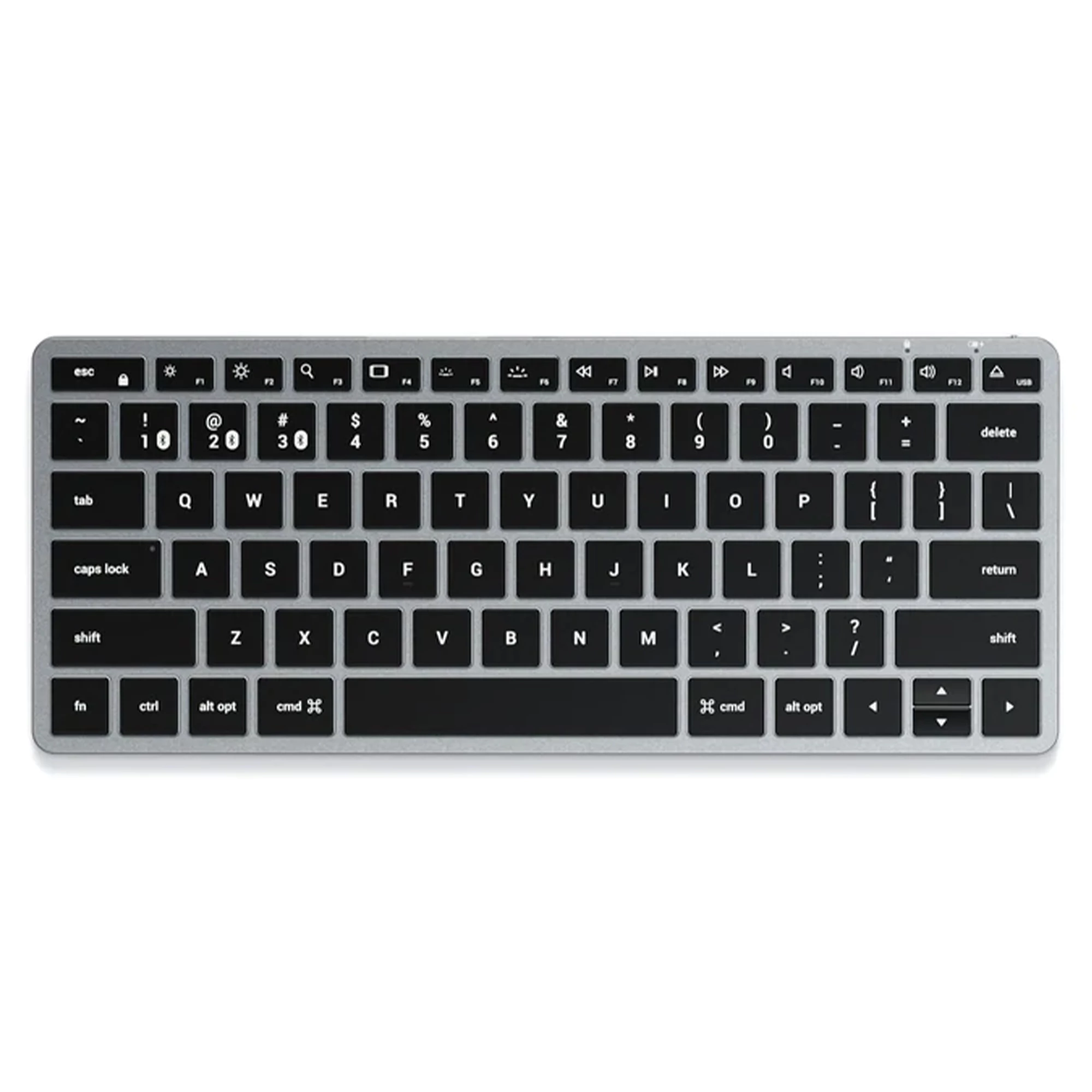 Клавіатура Satechi Slim X1 Bluetooth Backlit Keyboard (ST-BTSX1M)