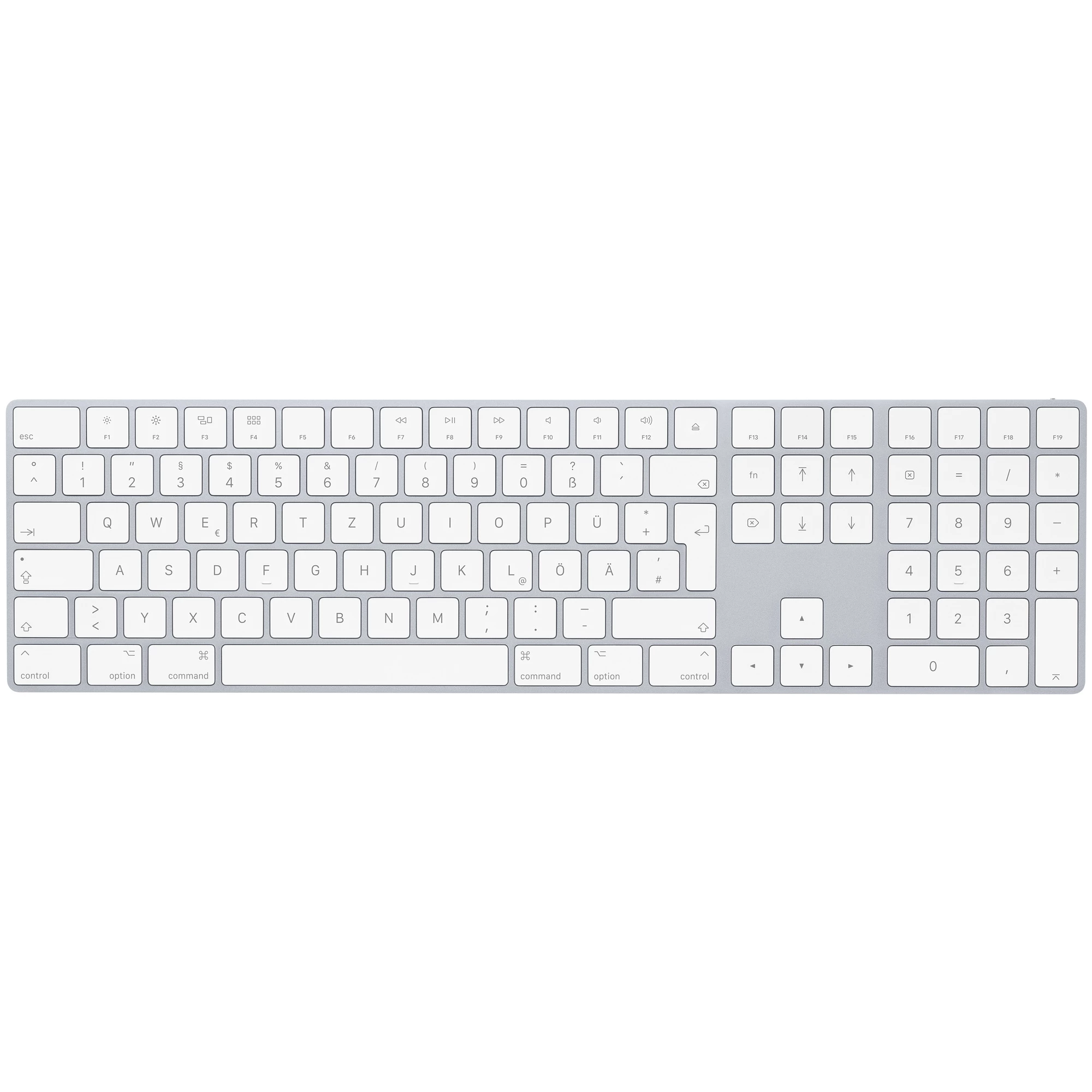 Apple Magic Keyboard with Numeric Keypad - German (MQ052D/A) | немецкая раскладка