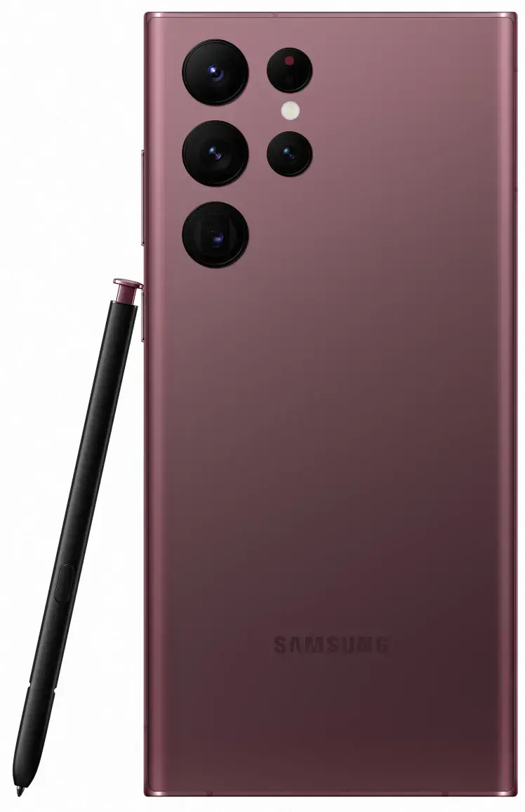 Смартфон Samsung Galaxy S22 Ultra 12/256GB Burgundy (SM-S908BDRG)