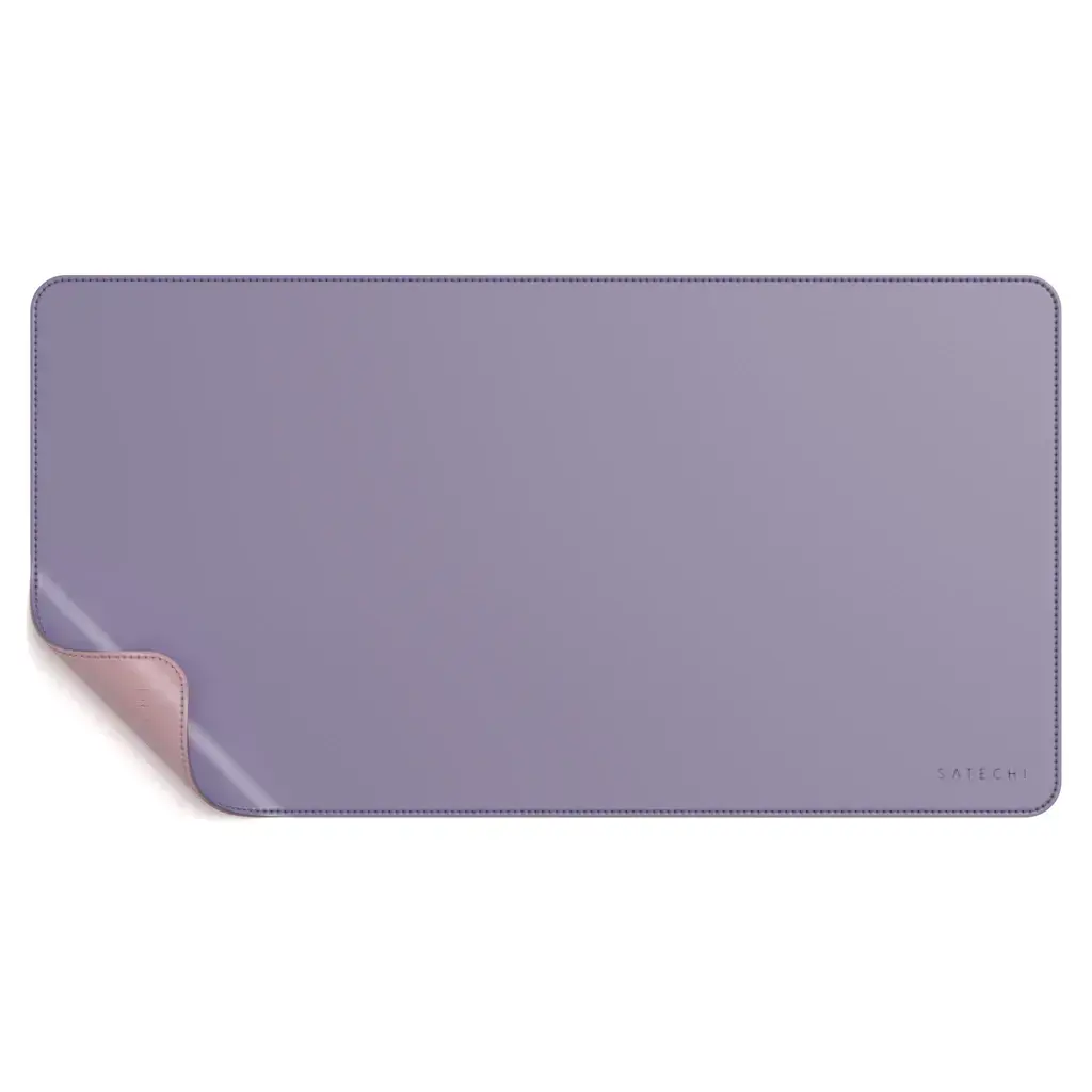 Двусторонний настольный коврик из Эко-кожи Satechi Dual Sided Eco Leather Deskmate Pink/Purple (ST-LDMPV)
