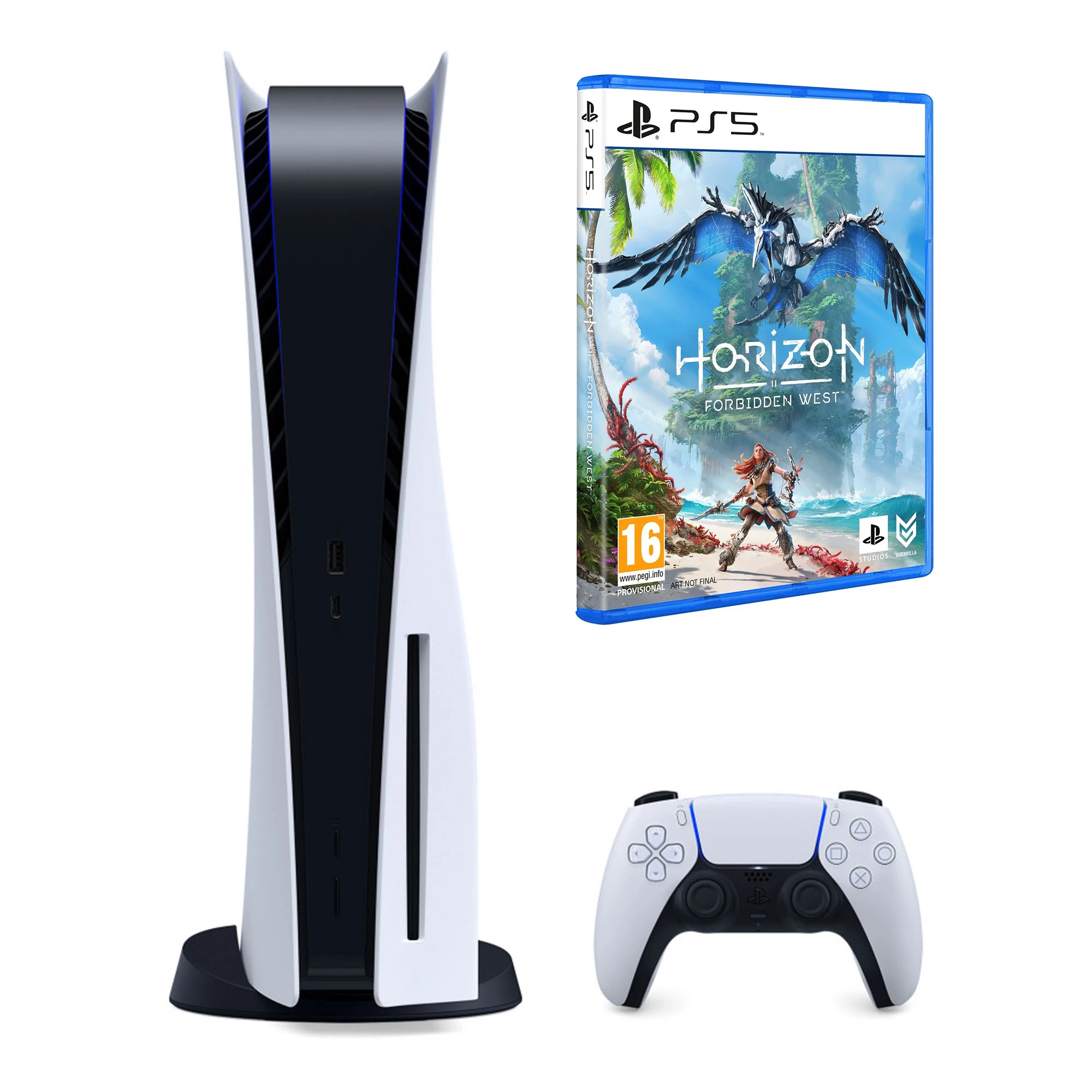 Ігрова консоль Sony PlayStation 5 825GB Blu-Ray + Horizon Forbidden West Bundle